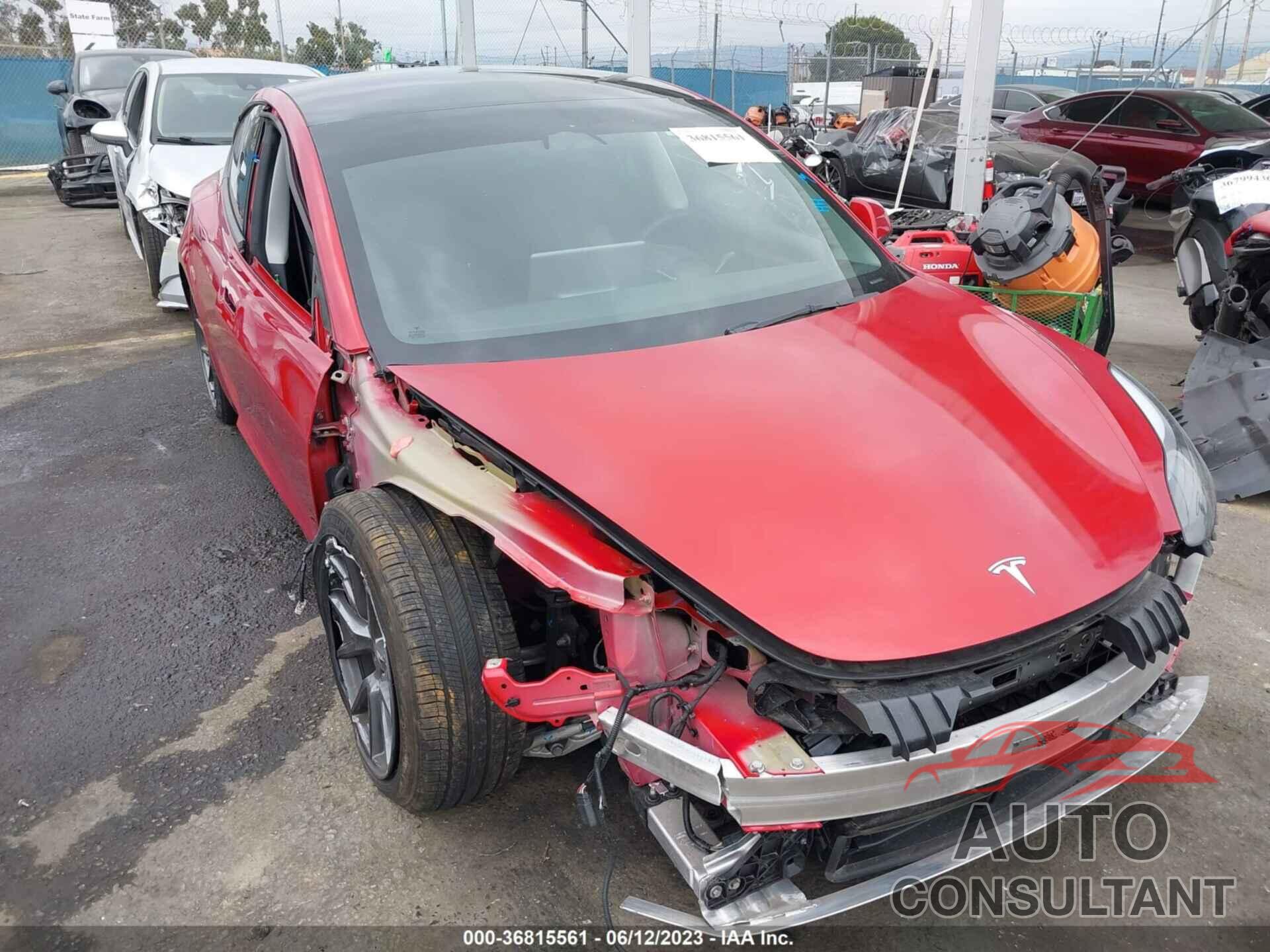 TESLA MODEL 3 2022 - 5YJ3E1EAXNF167710