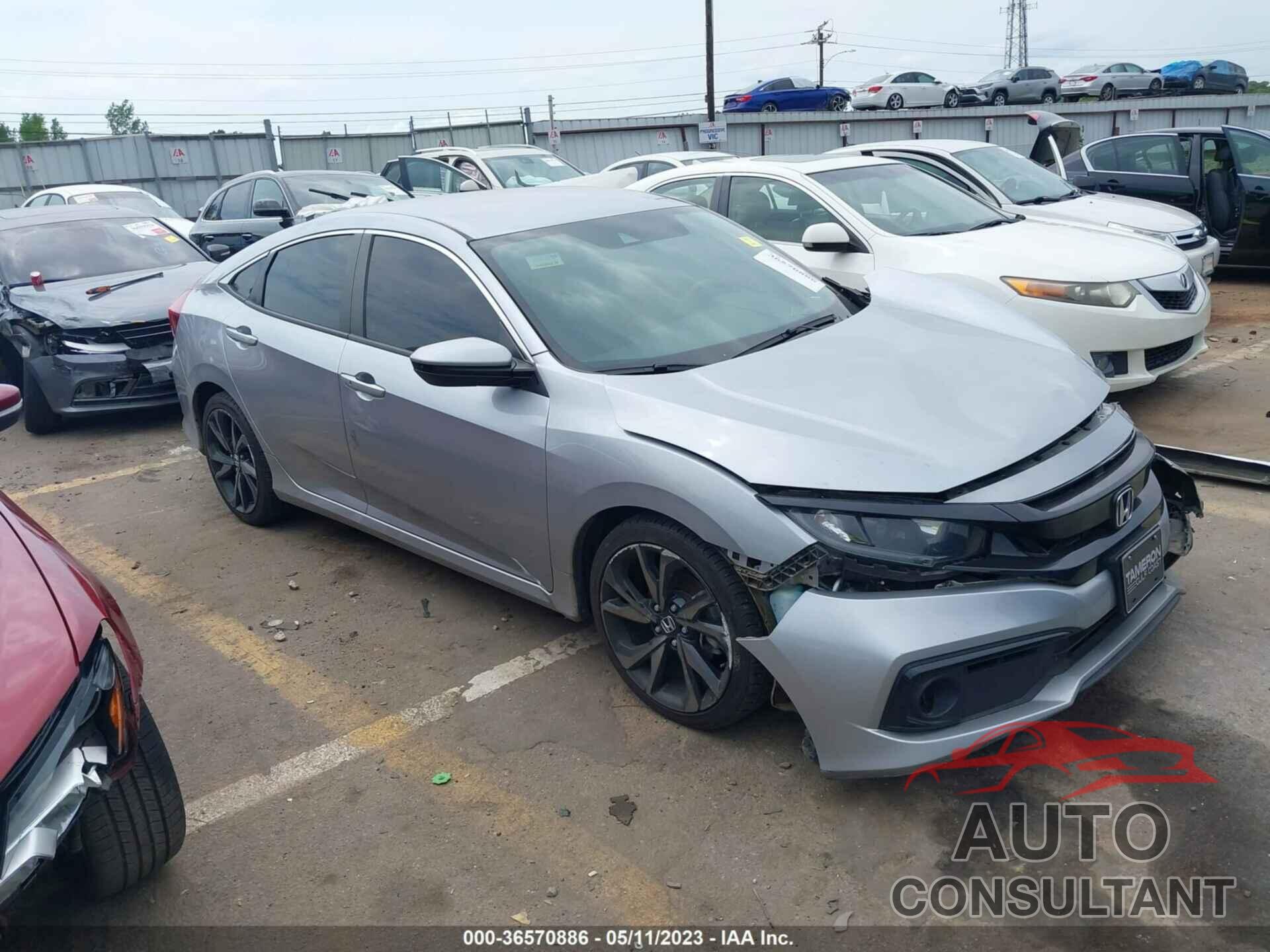 HONDA CIVIC 2019 - 2HGFC2F83KH599695