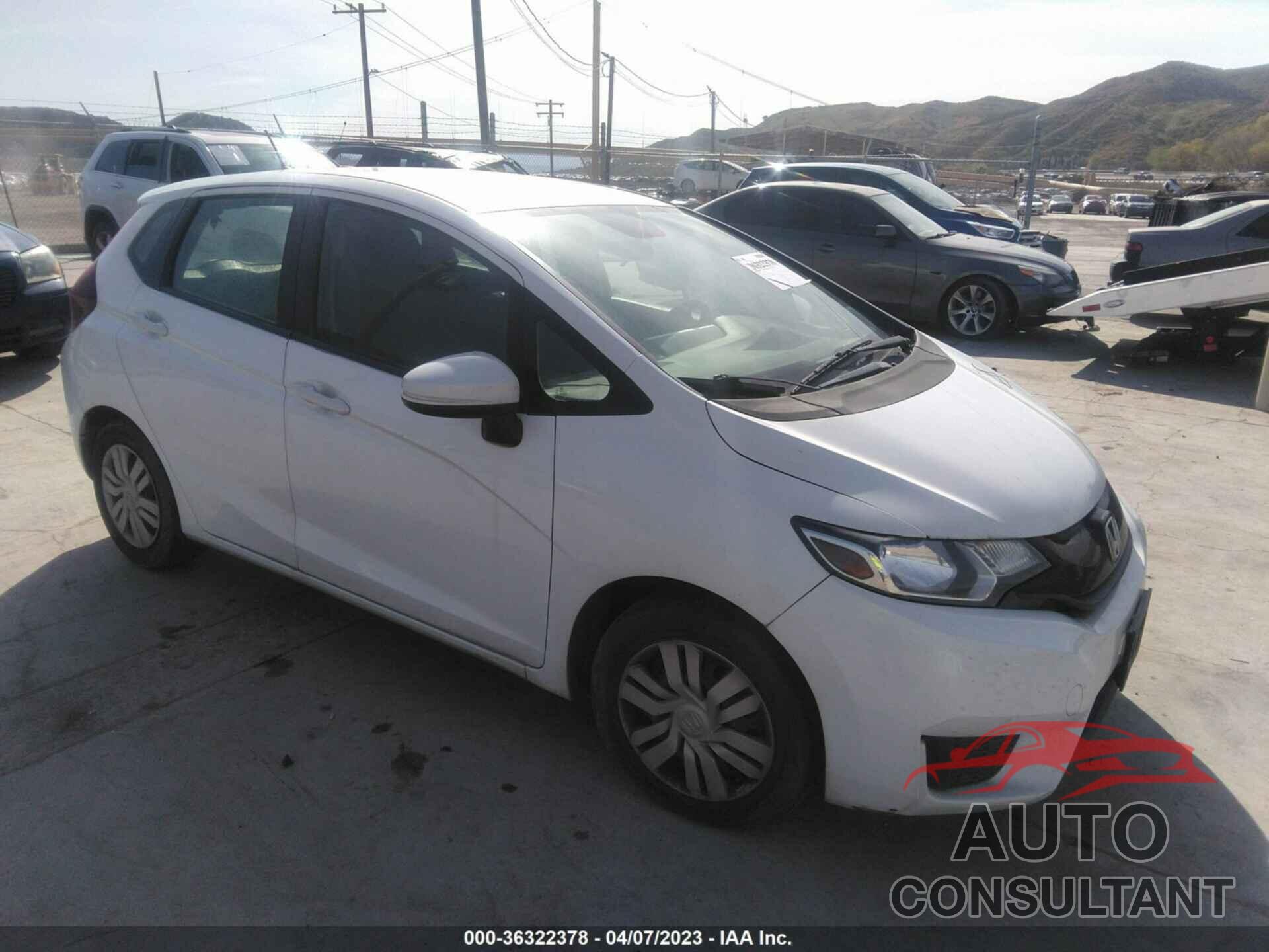 HONDA FIT 2015 - 3HGGK5G54FM763041