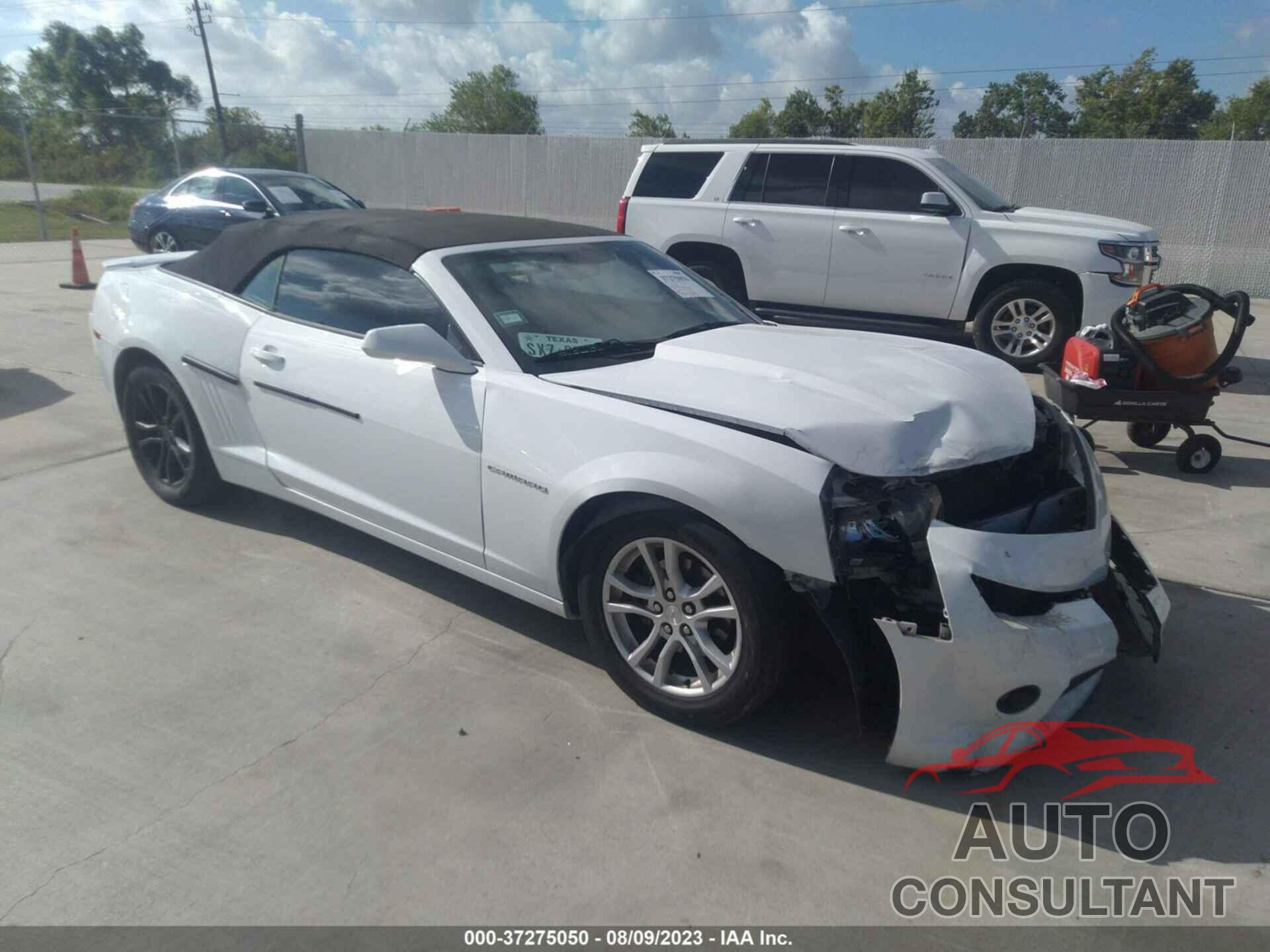 CHEVROLET CAMARO 2015 - 2G1FD3D33F9274563