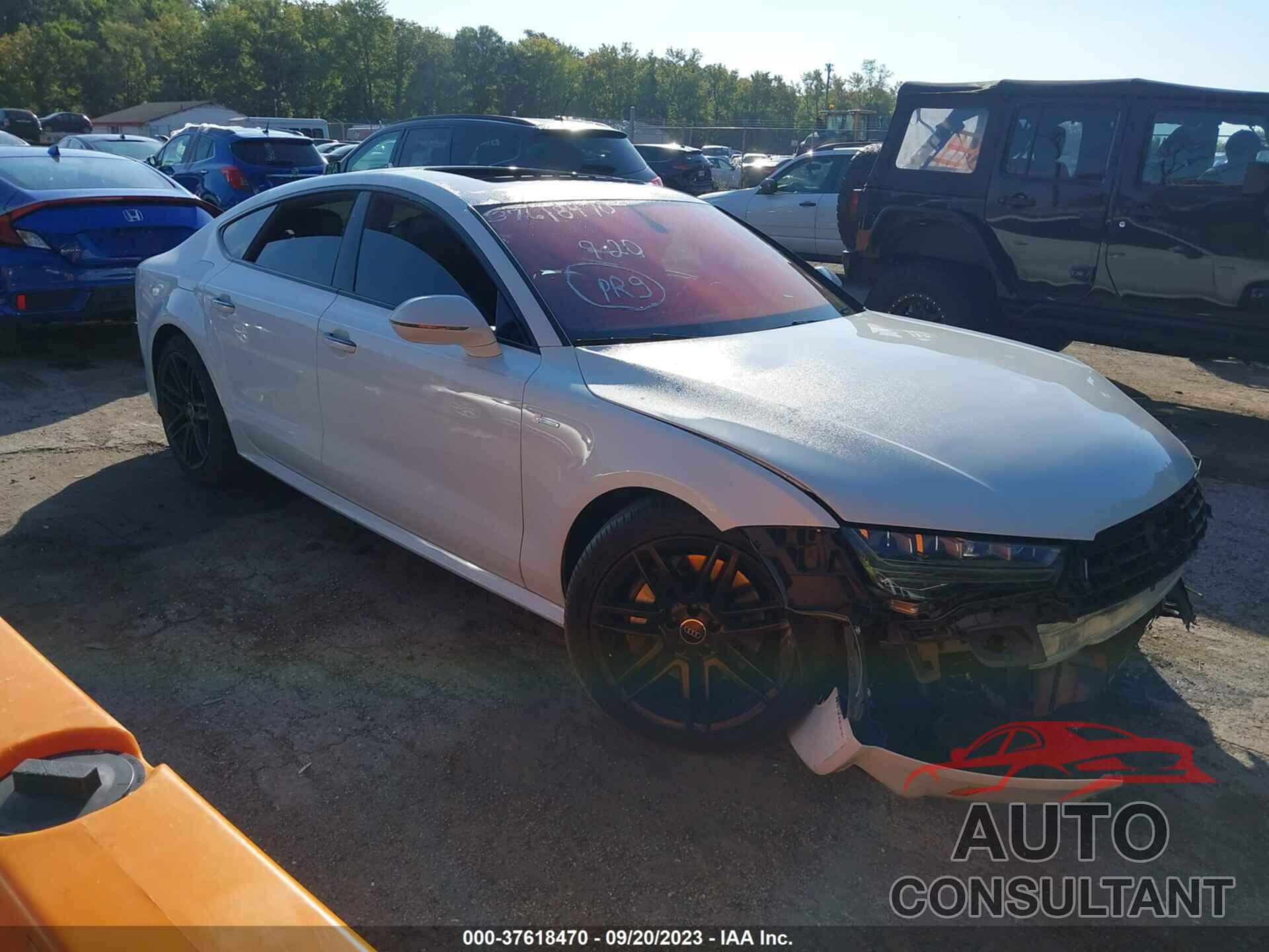 AUDI A7 2016 - WAUWGAFC2GN009807