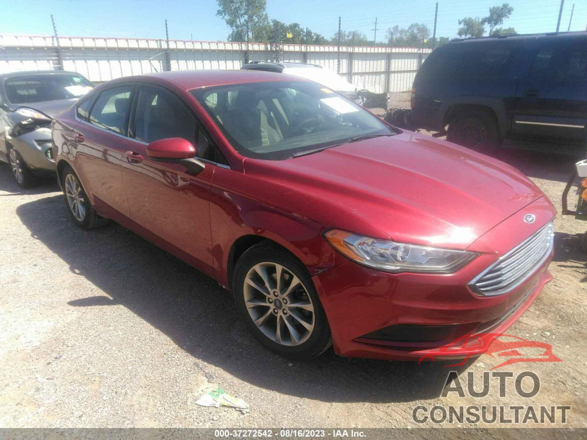 FORD FUSION 2017 - 3FA6P0H75HR140957