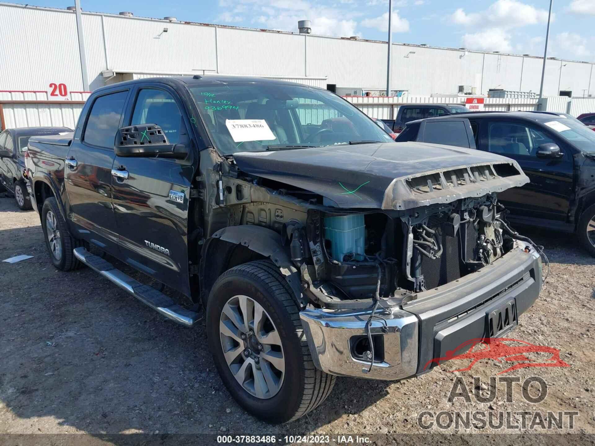 TOYOTA TUNDRA 4WD 2018 - 5TFHW5F10JX722284