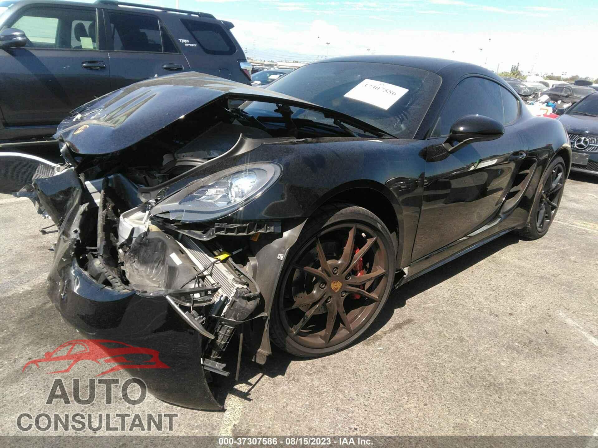 PORSCHE 718 CAYMAN 2017 - WP0AB2A84HS285915