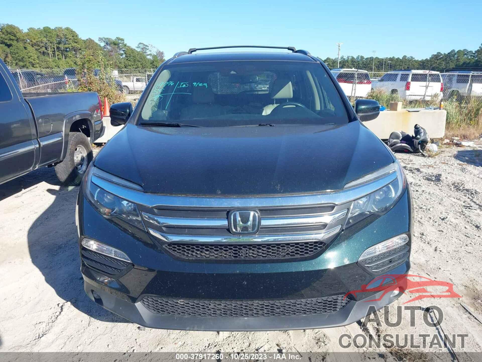 HONDA PILOT 2017 - 5FNYF6H63HB046268