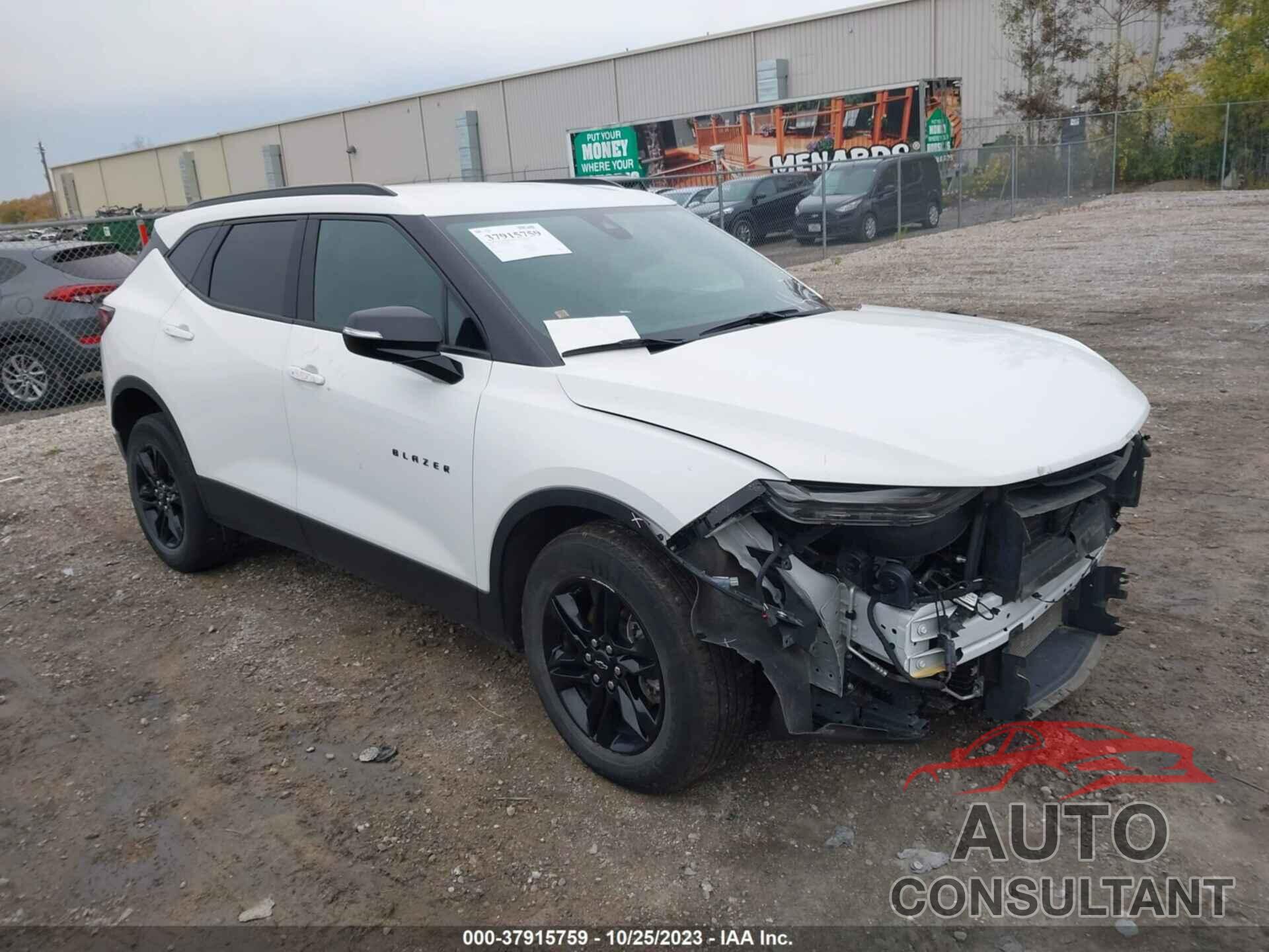 CHEVROLET BLAZER 2021 - 3GNKBCRS4MS552650