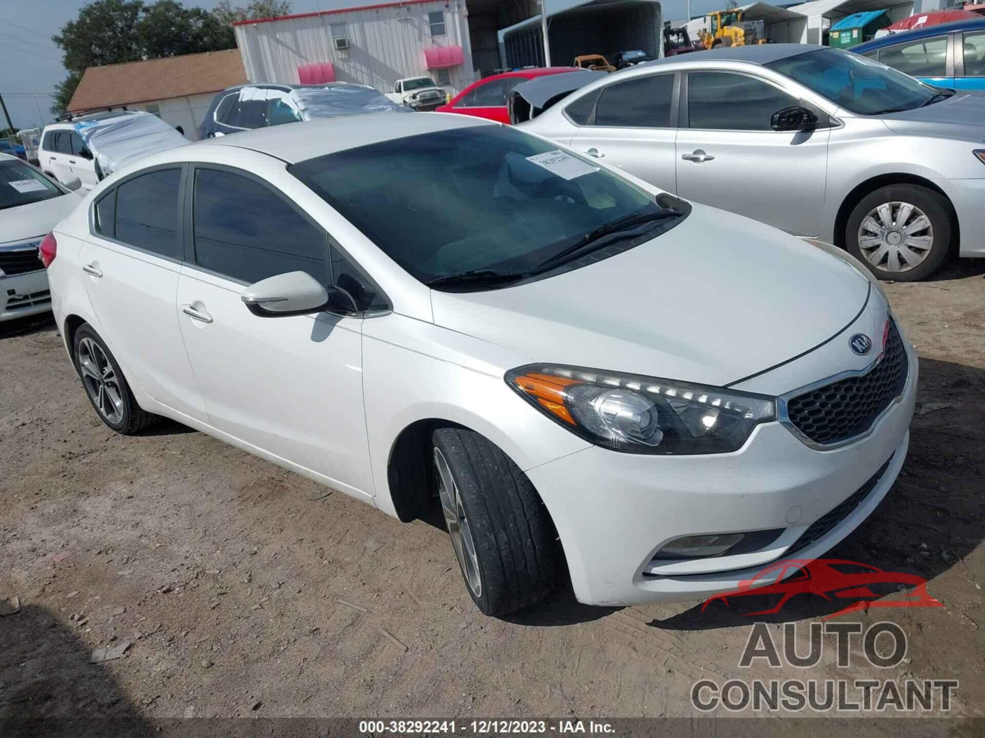 KIA FORTE 2016 - KNAFX4A81G5505413