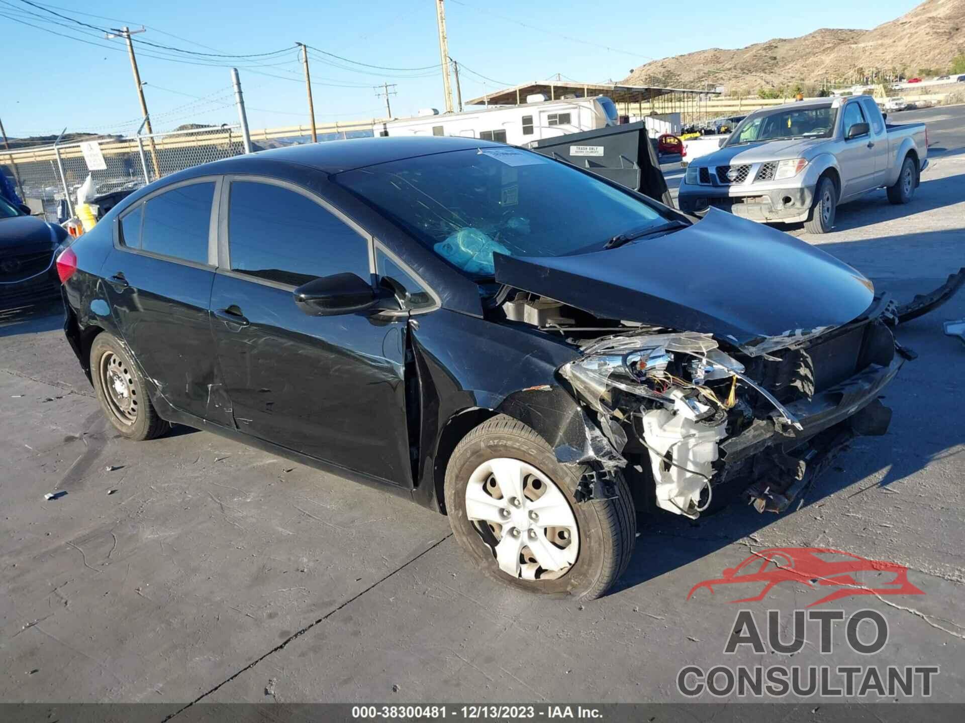 KIA FORTE 2016 - KNAFK4A60G5496796