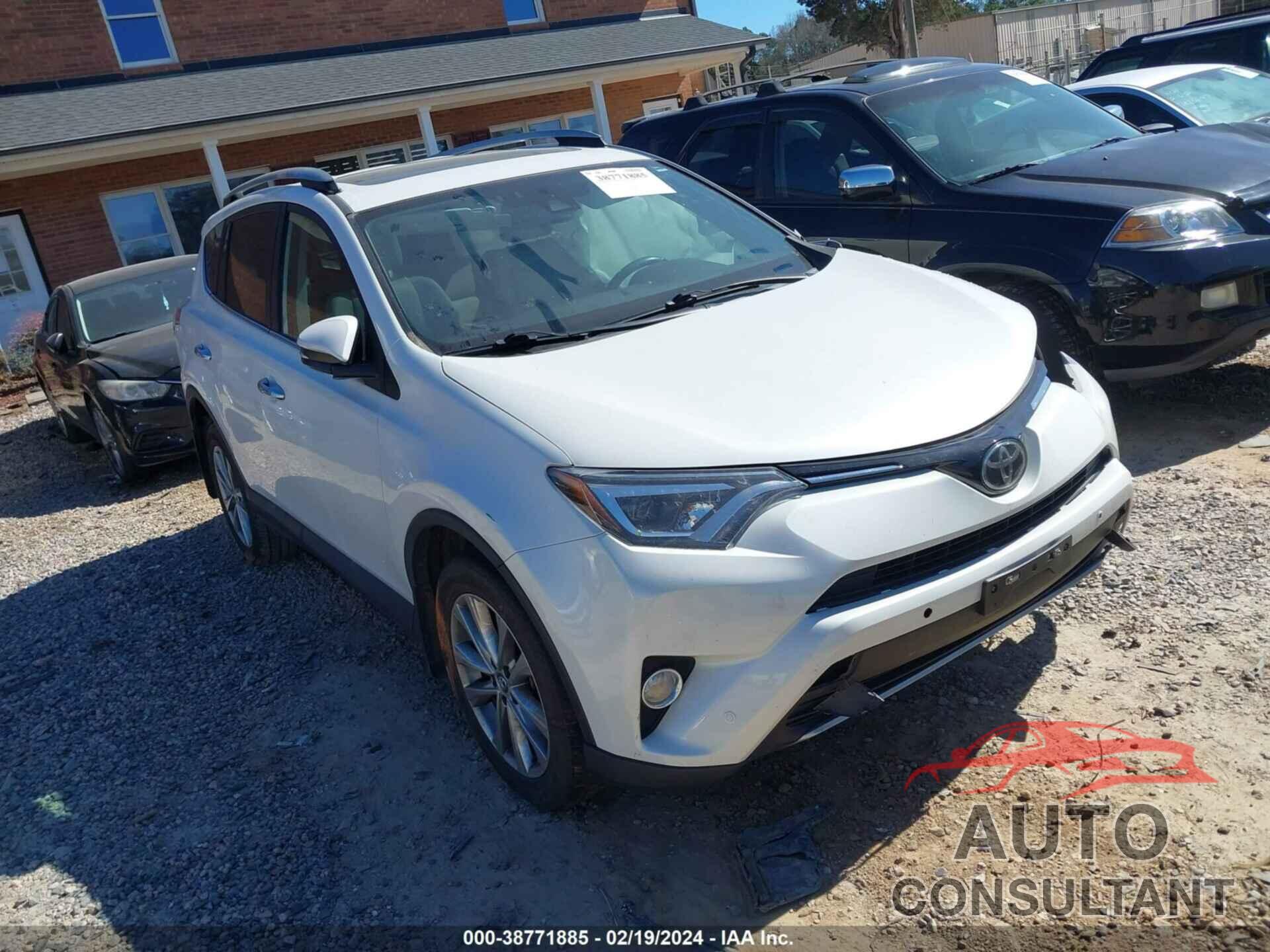TOYOTA RAV4 2017 - 2T3DFREV0HW597697
