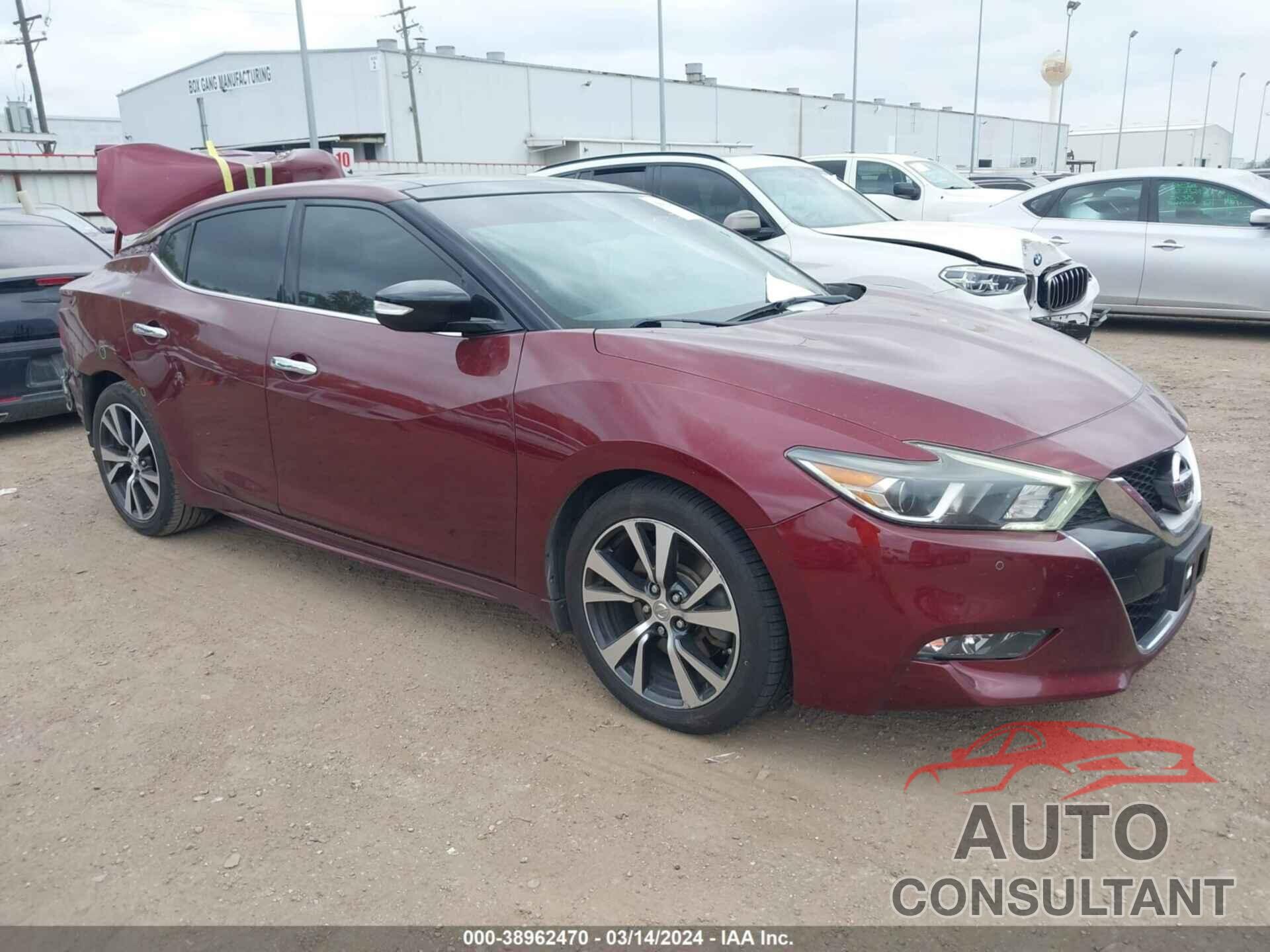 NISSAN MAXIMA 2017 - 1N4AA6AP8HC367941