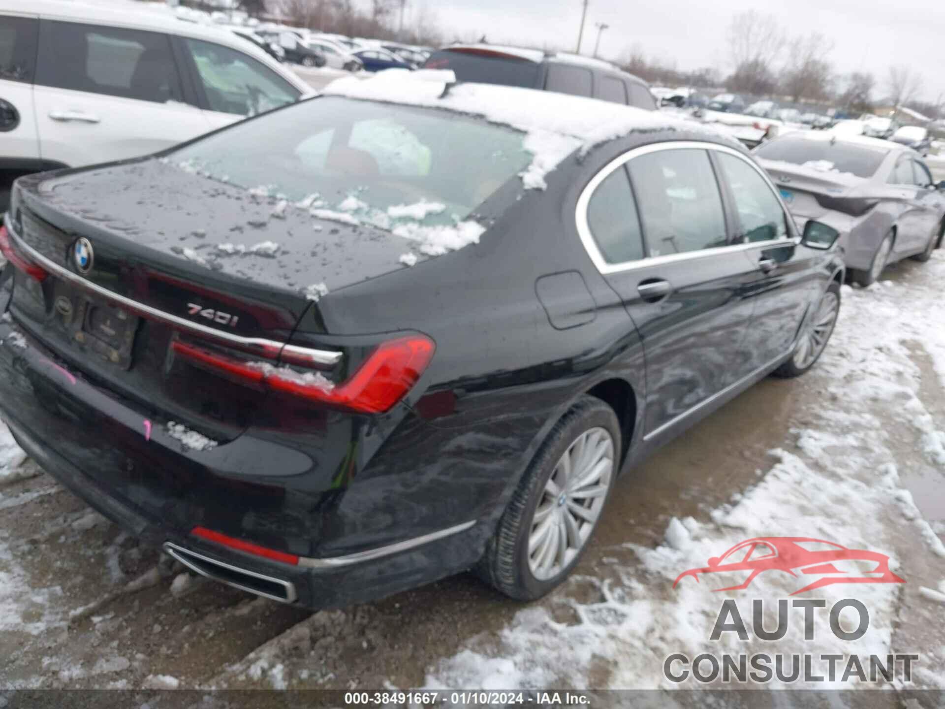 BMW 740I 2022 - WBA7T4C08NCG99229