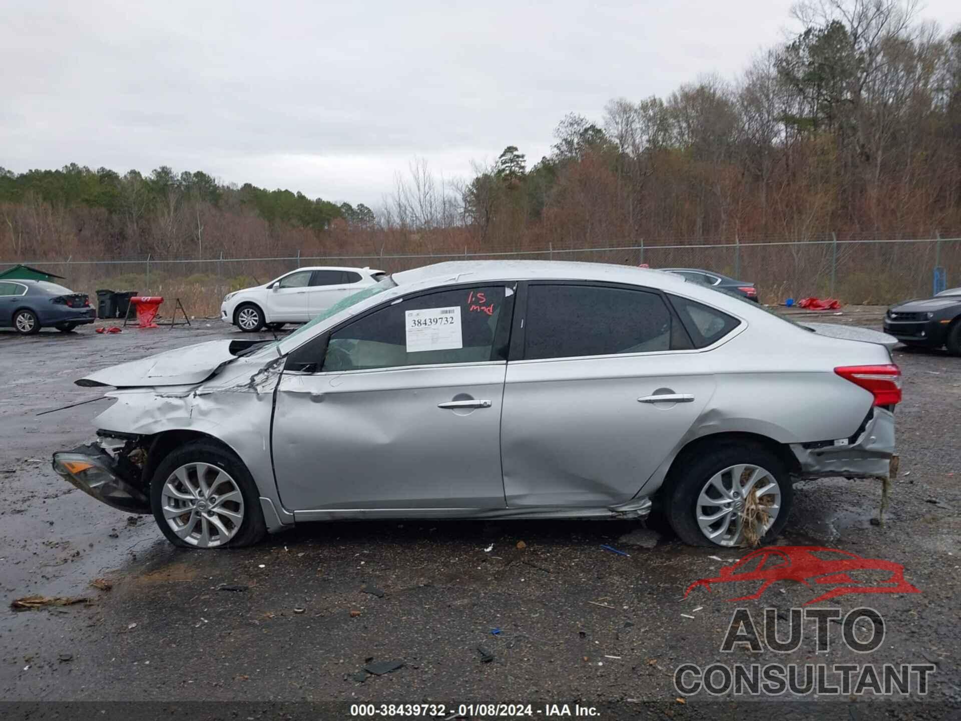 NISSAN SENTRA 2019 - 3N1AB7AP9KY214144