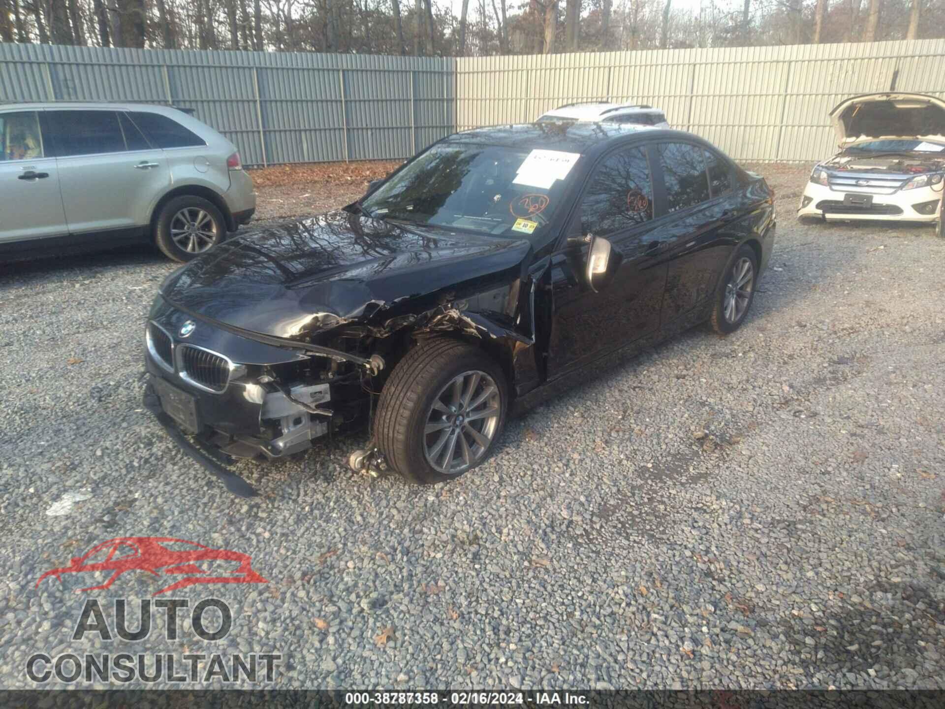BMW 320I 2016 - WBA8E5G53GNU20977