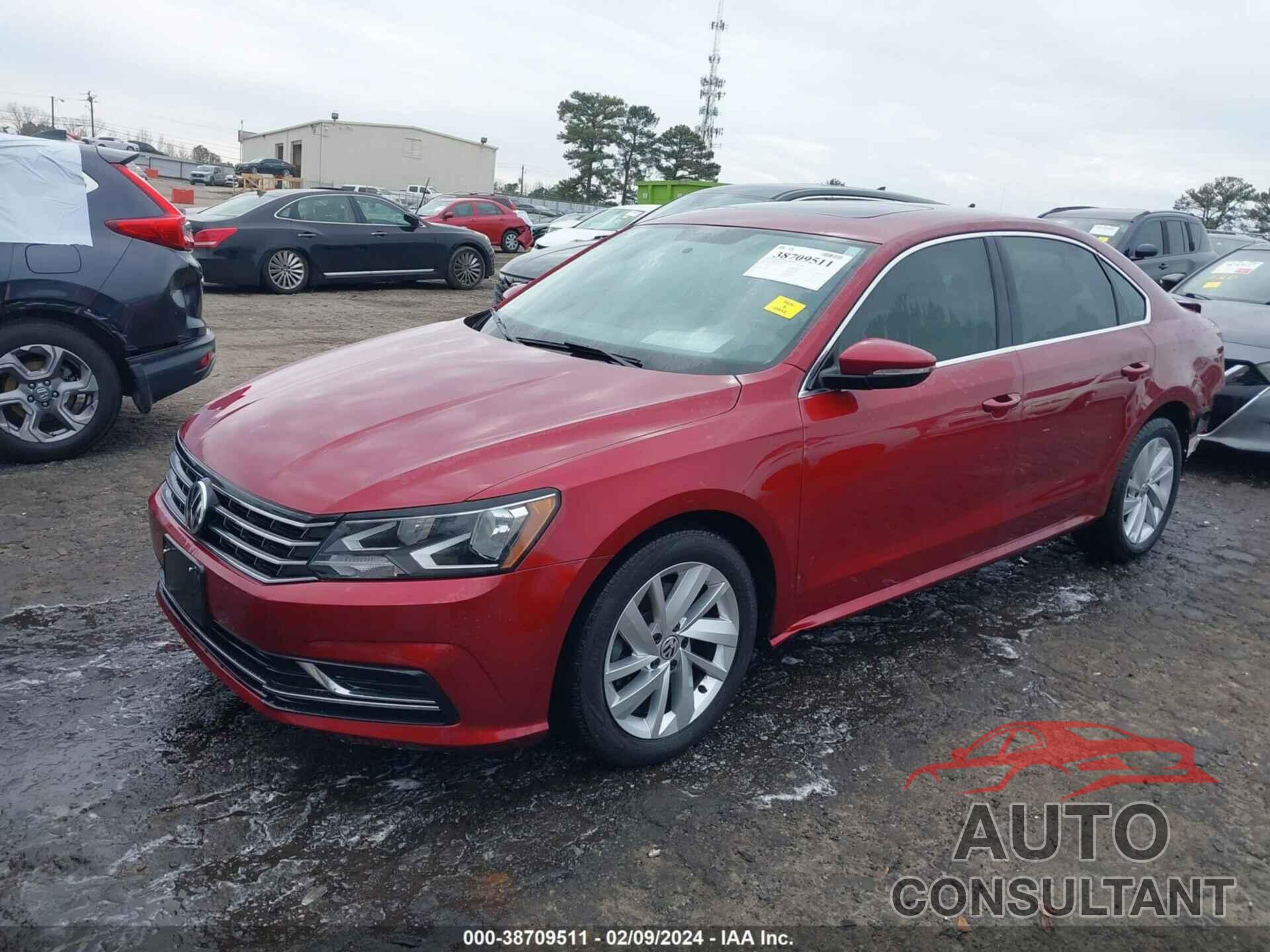 VOLKSWAGEN PASSAT 2018 - 1VWBA7A34JC026542