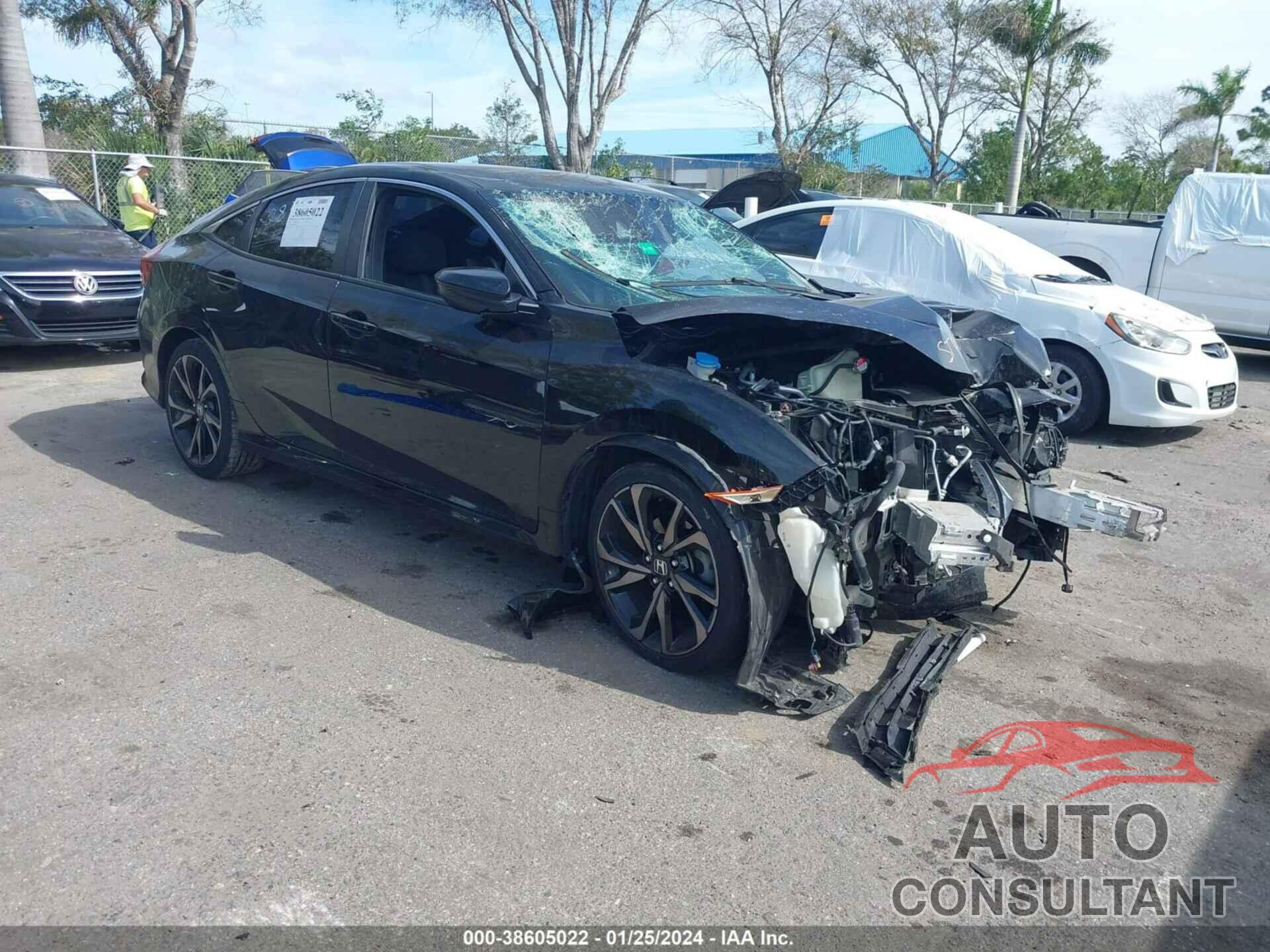 HONDA CIVIC 2020 - 2HGFC2F81LH508733