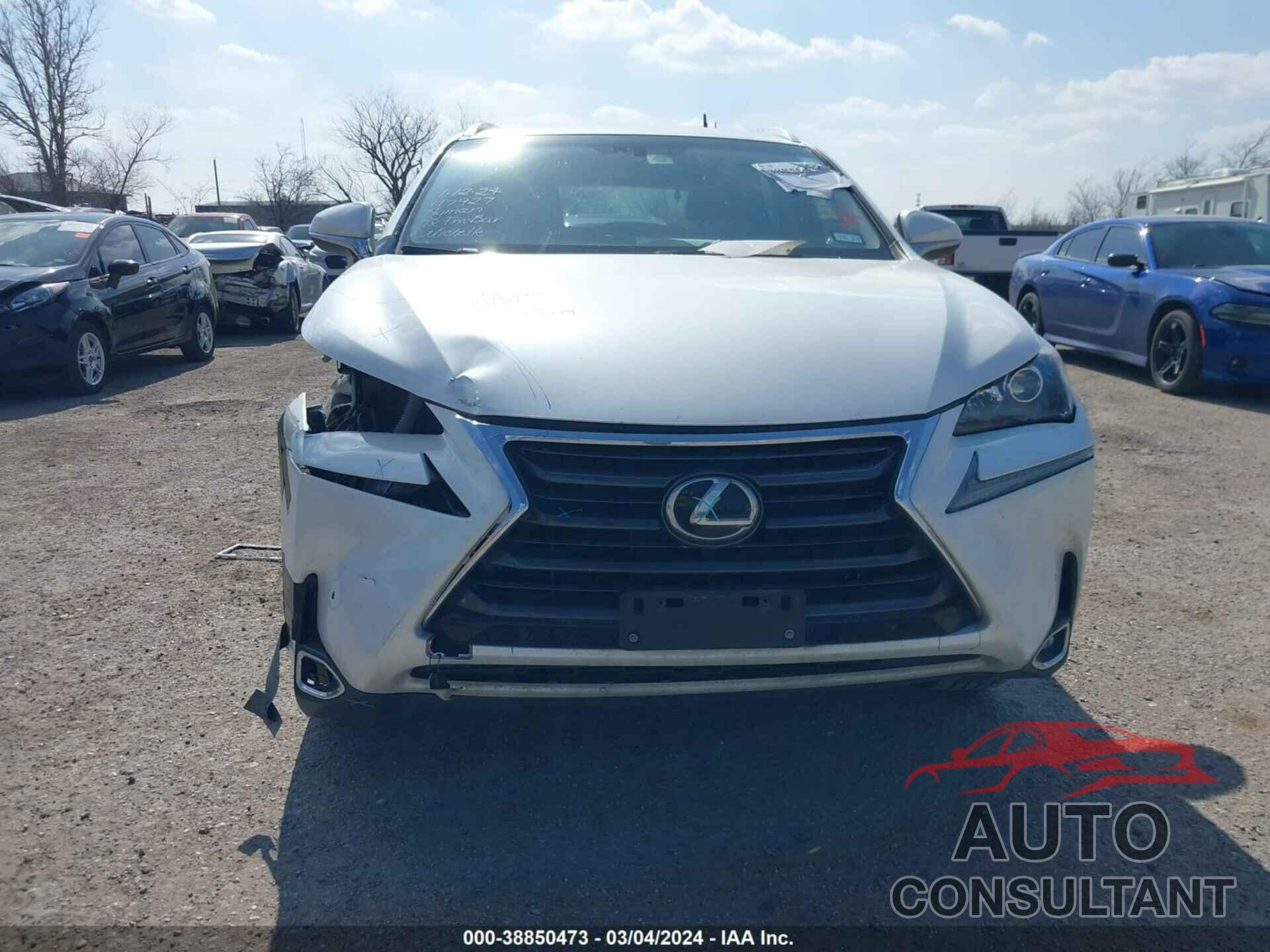 LEXUS NX 200T 2016 - JTJYARBZ2G2023940