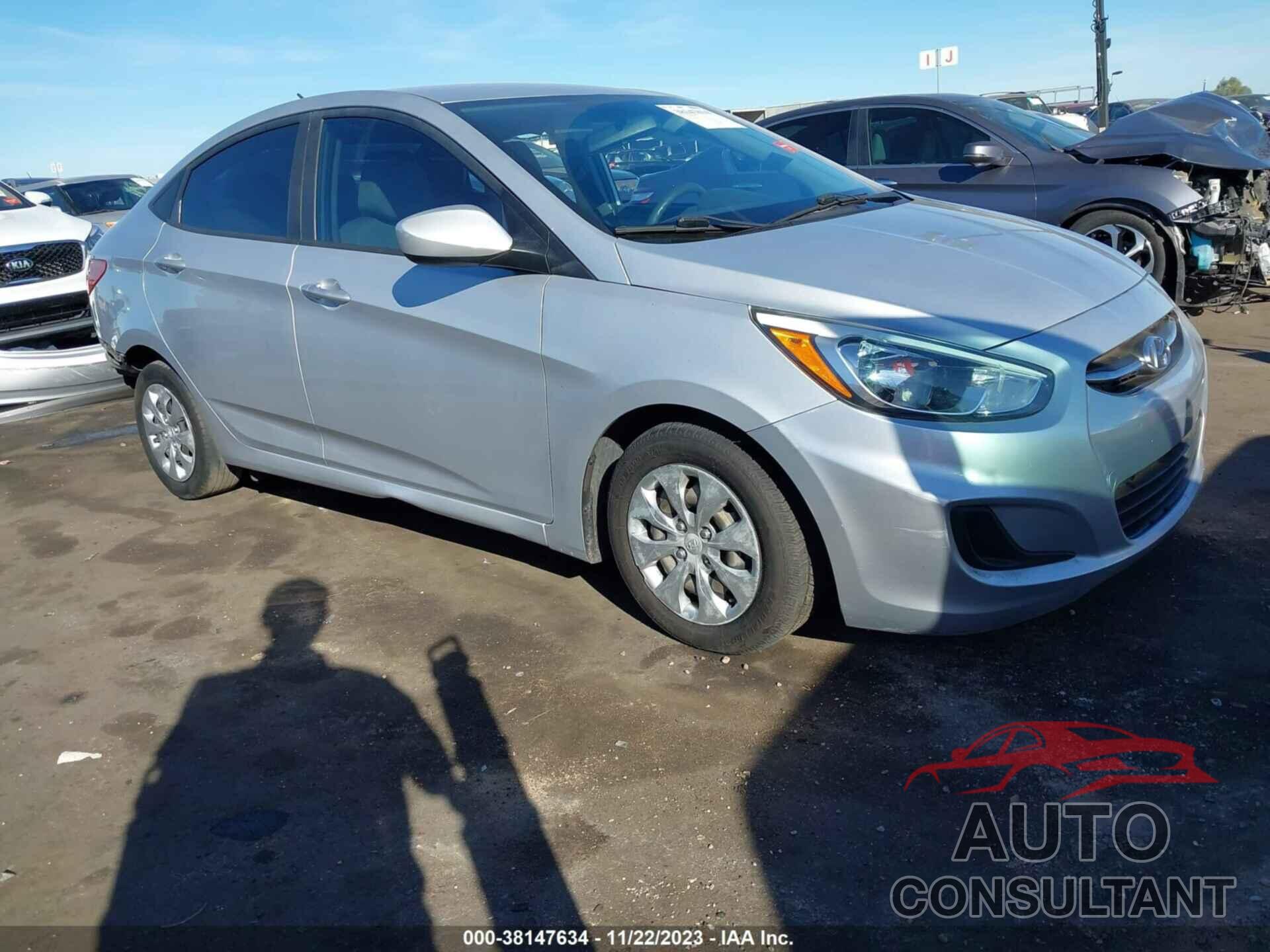 HYUNDAI ACCENT 2016 - KMHCT4AE7GU108863