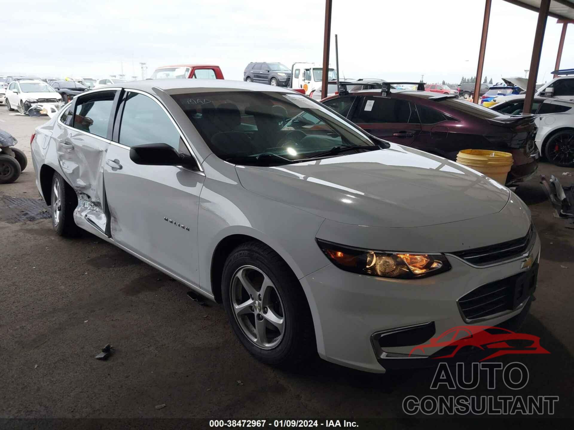 CHEVROLET MALIBU 2017 - 1G1ZC5ST4HF260132