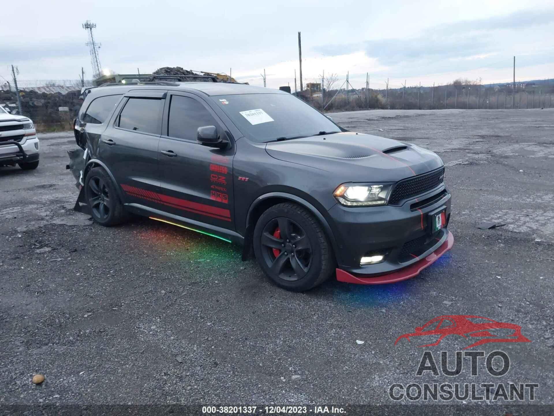 DODGE DURANGO 2018 - 1C4SDJGJ6JC201872