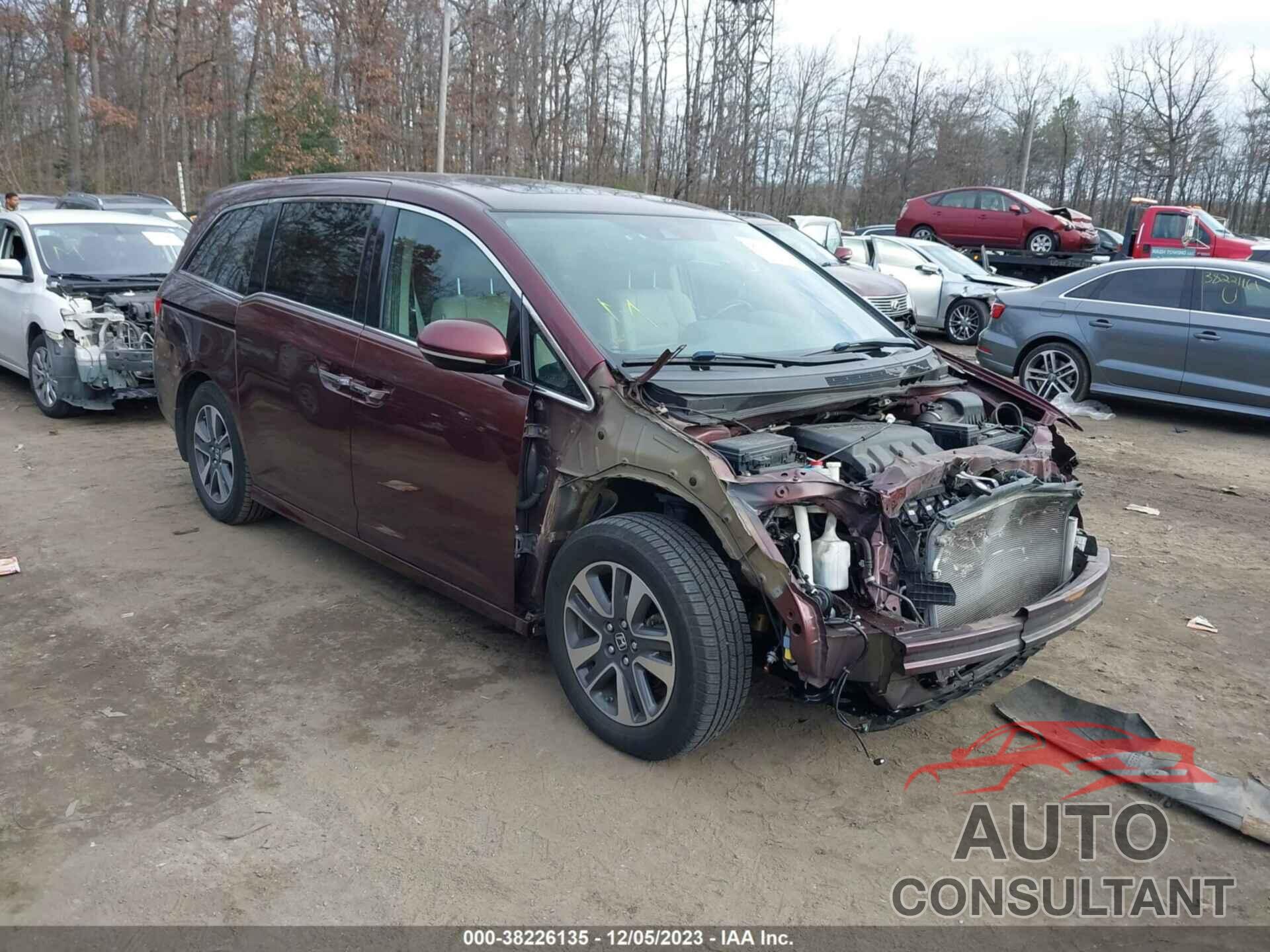 HONDA ODYSSEY 2016 - 5FNRL5H92GB165915