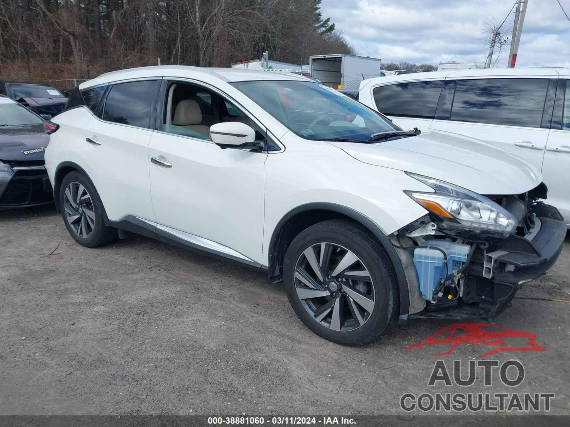 NISSAN MURANO 2016 - 5N1AZ2MH5GN100514