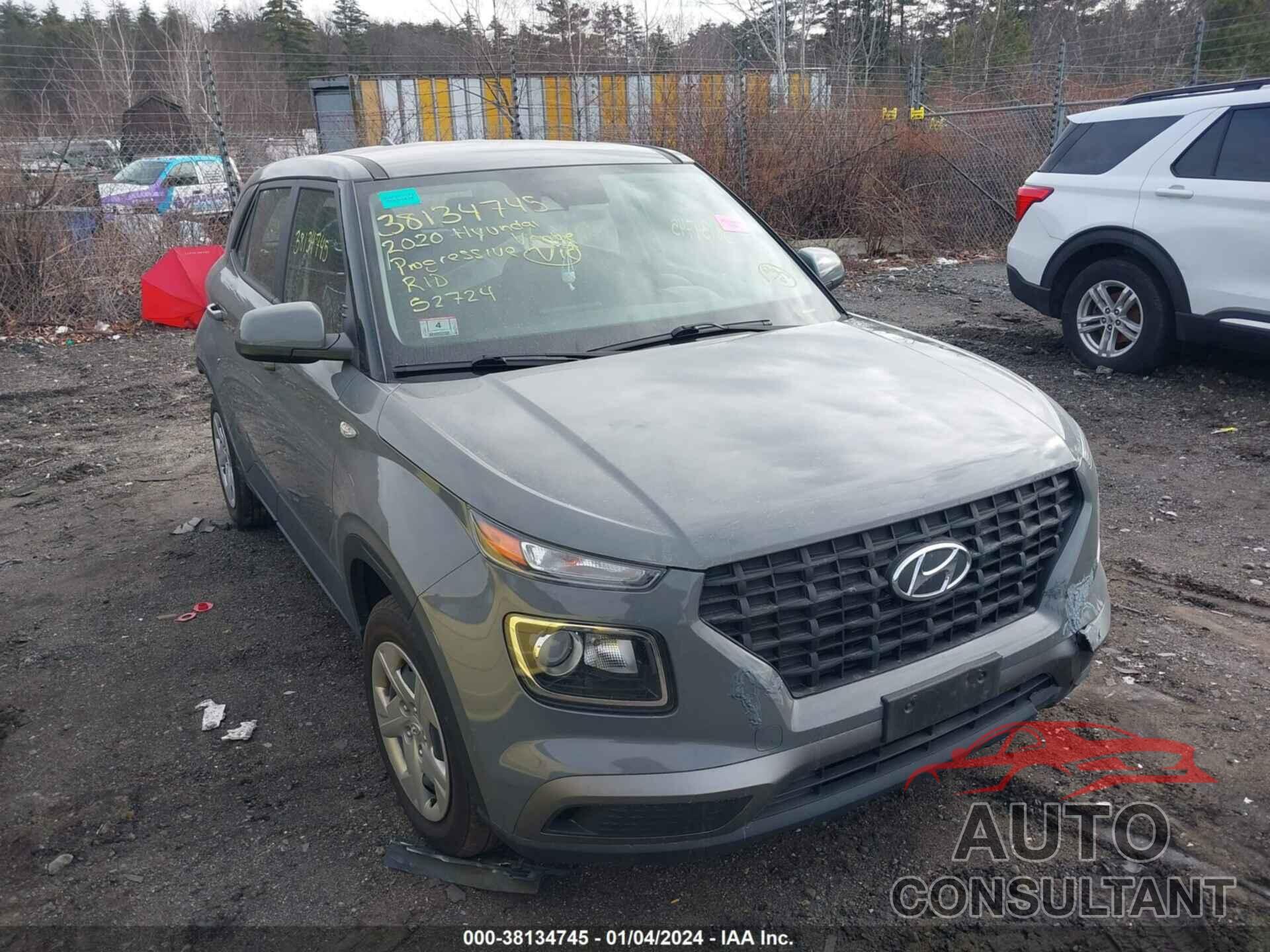 HYUNDAI VENUE 2020 - KMHRB8A37LU038133