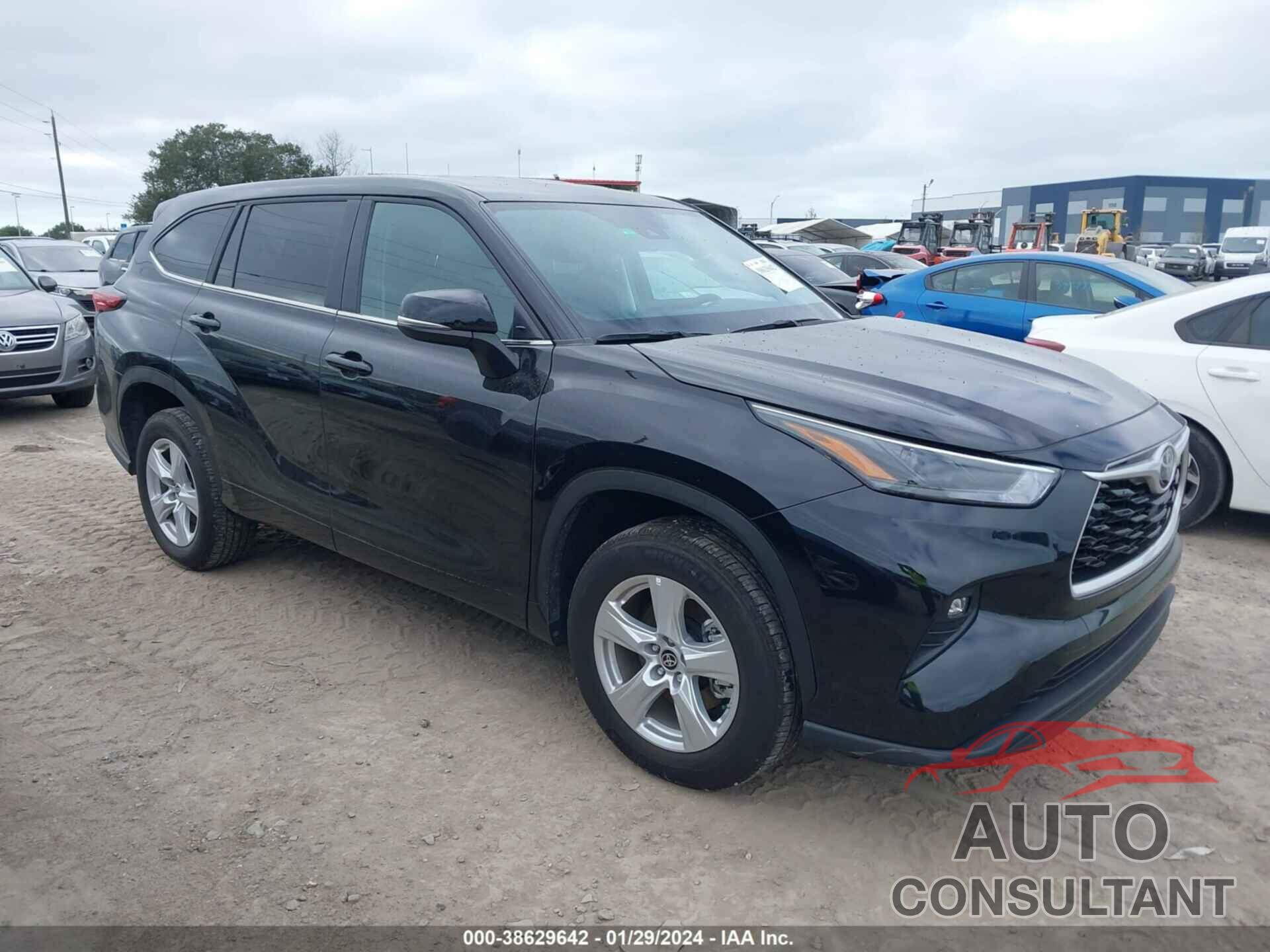 TOYOTA HIGHLANDER 2023 - 5TDKDRAH8PS510707