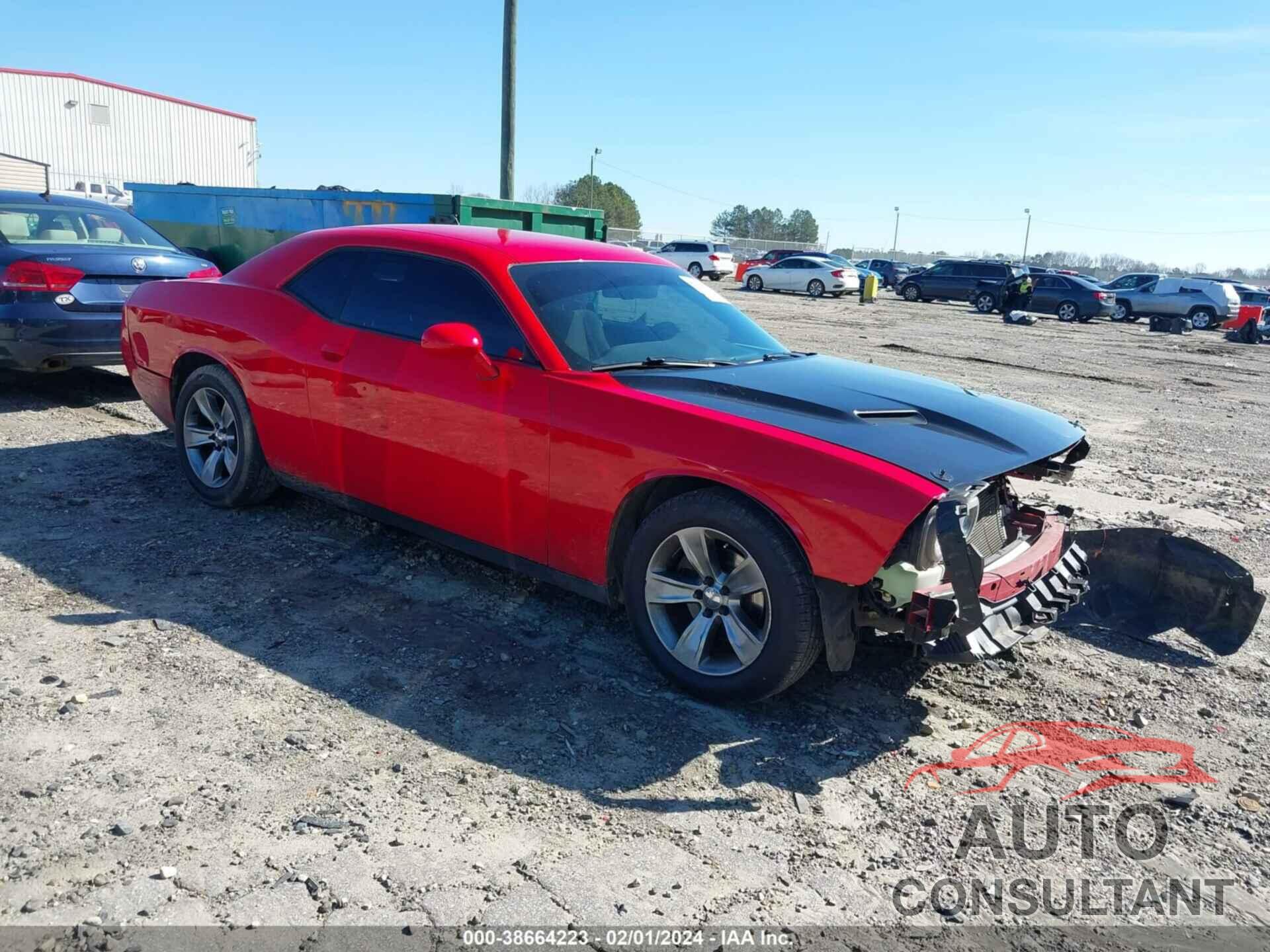 DODGE CHALLENGER 2017 - 2C3CDZAG8HH568638