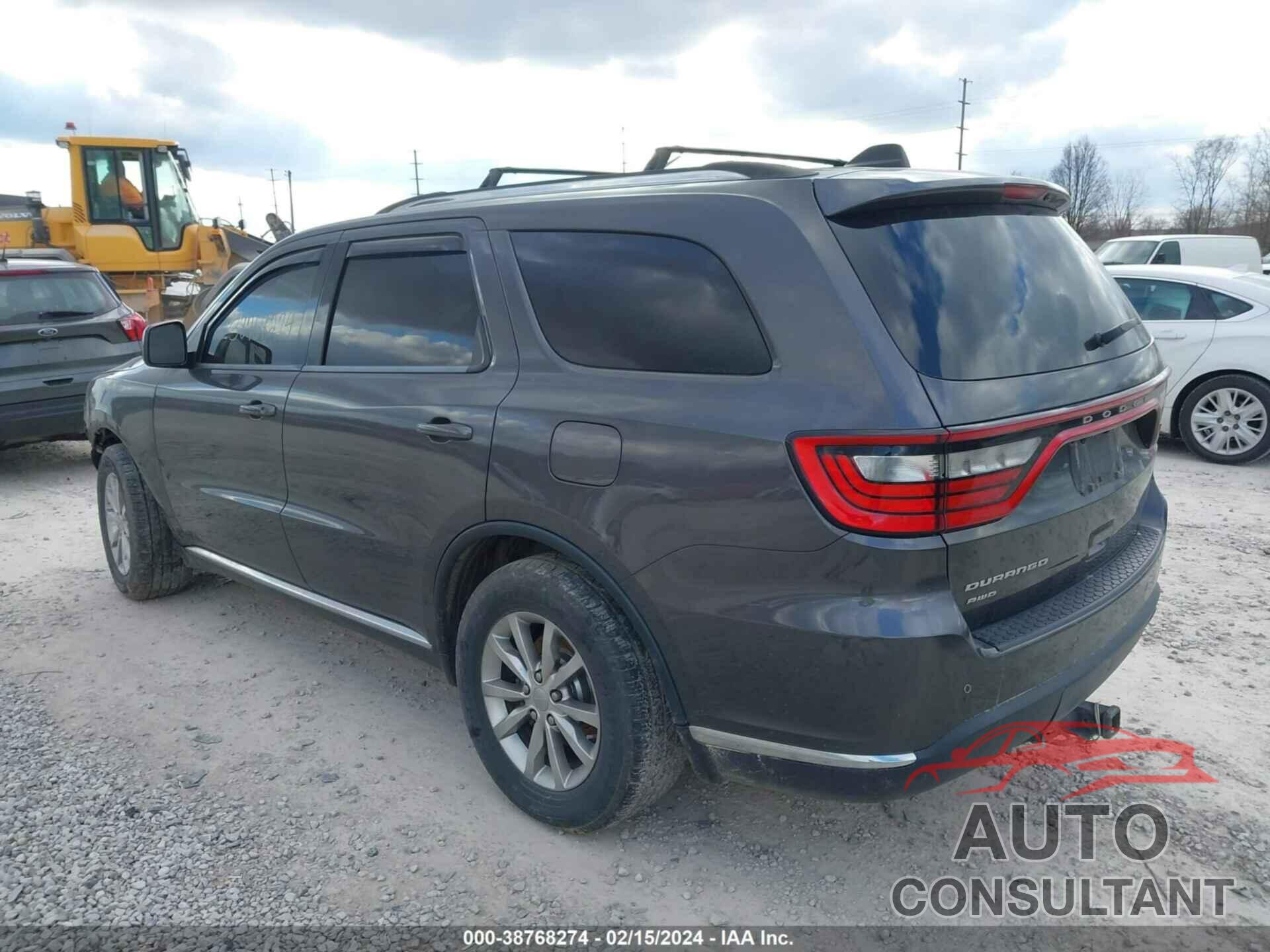 DODGE DURANGO 2016 - 1C4RDJAGXGC486452