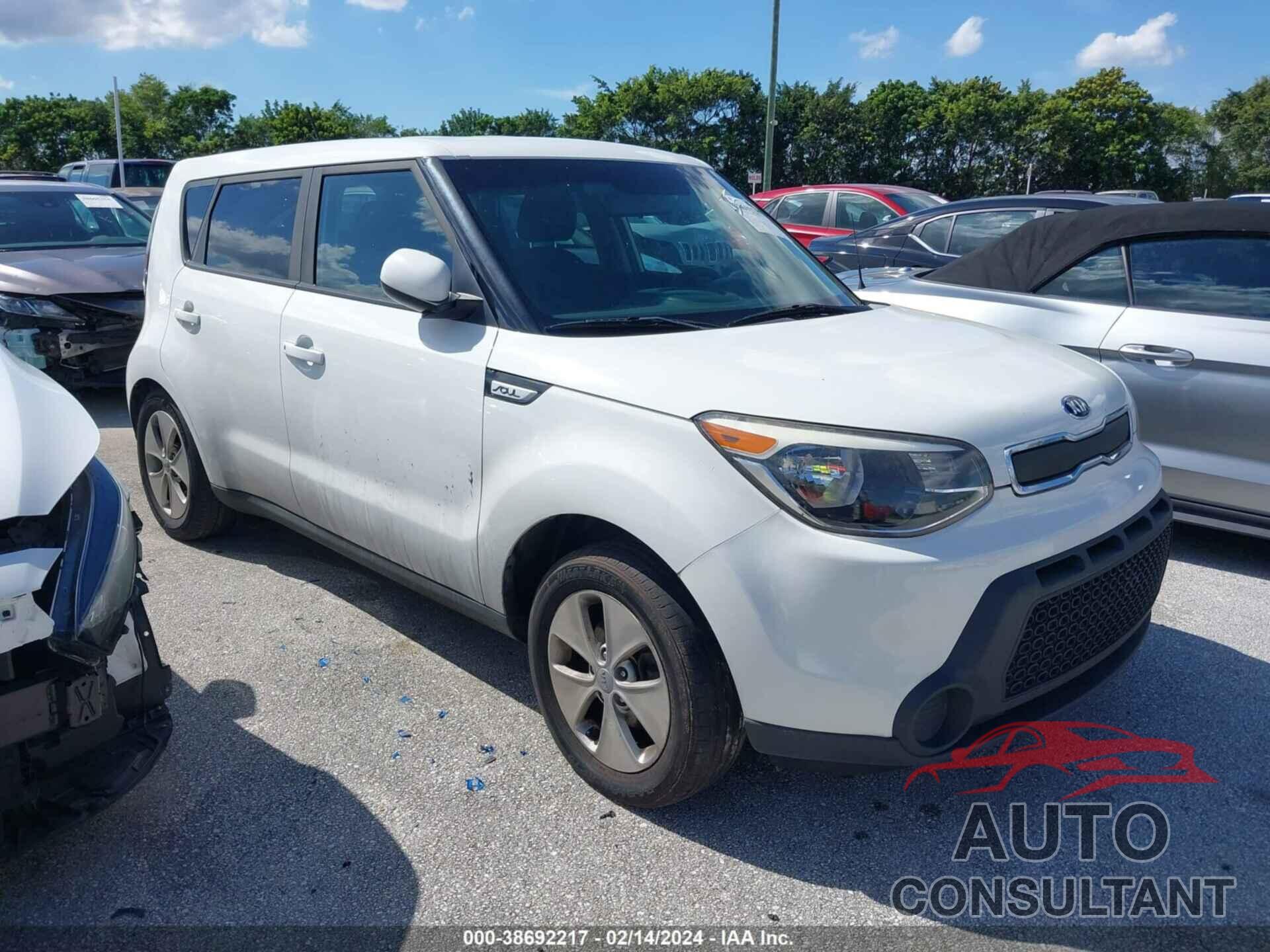 KIA SOUL 2016 - KNDJN2A25G7404172