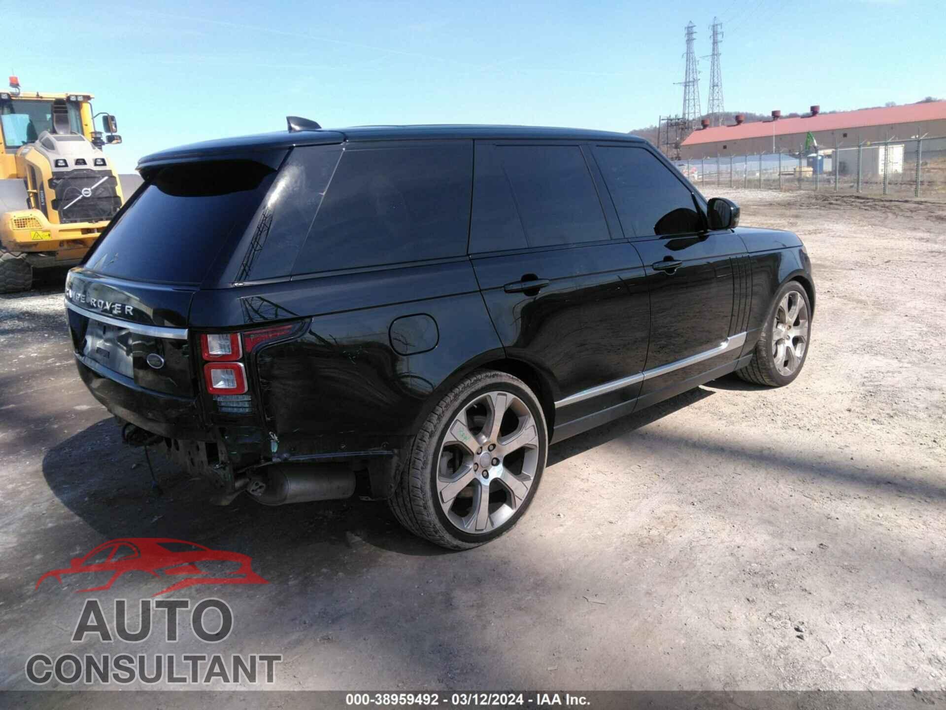 LAND ROVER RANGE ROVER 2017 - SALGS2FE4HA363682