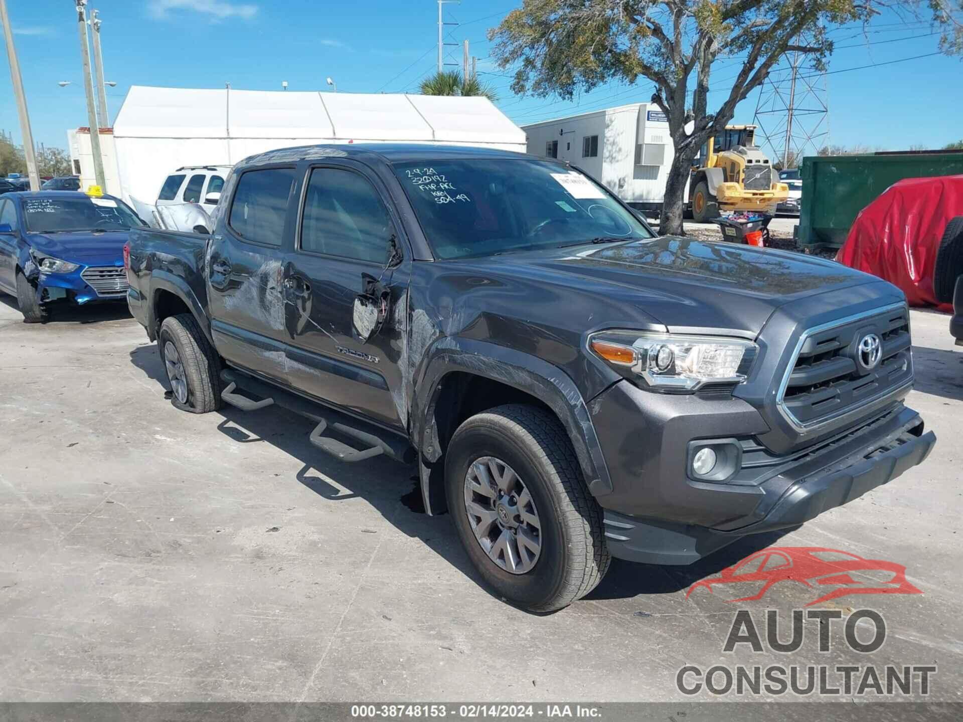 TOYOTA TACOMA 2017 - 5TFAZ5CN1HX052030