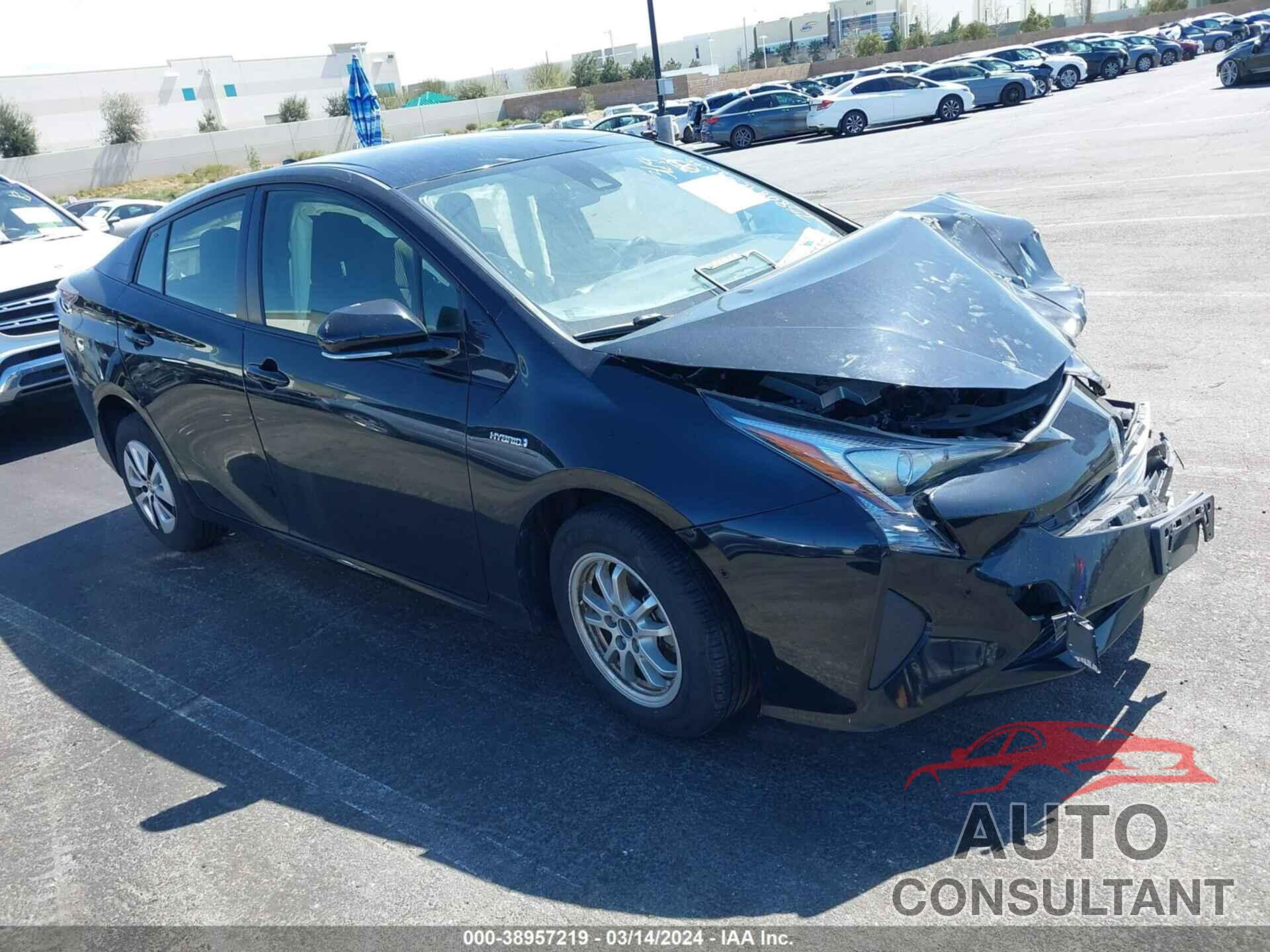 TOYOTA PRIUS 2017 - JTDKBRFU9H3579503