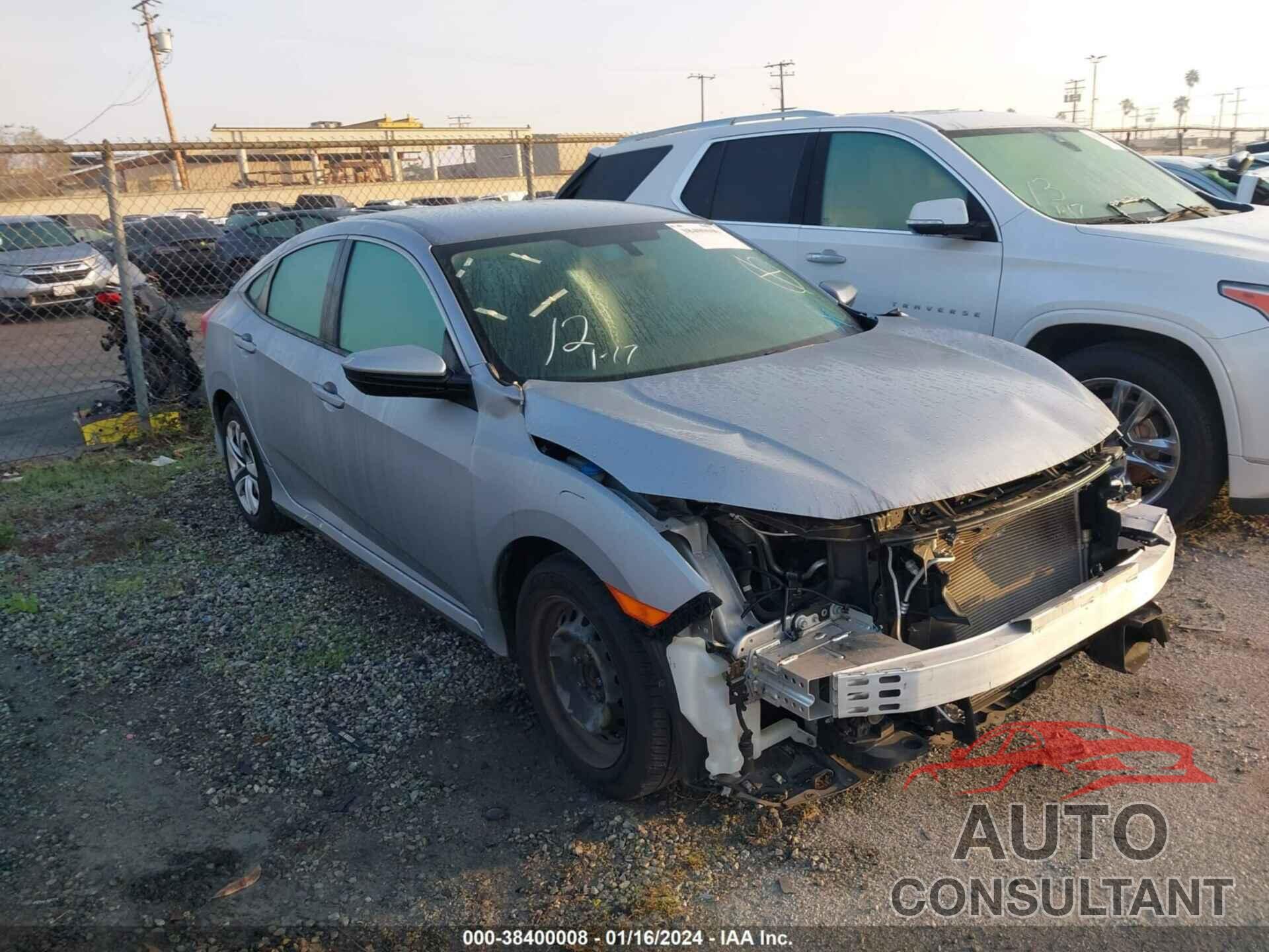 HONDA CIVIC 2018 - 2HGFC2F57JH555722