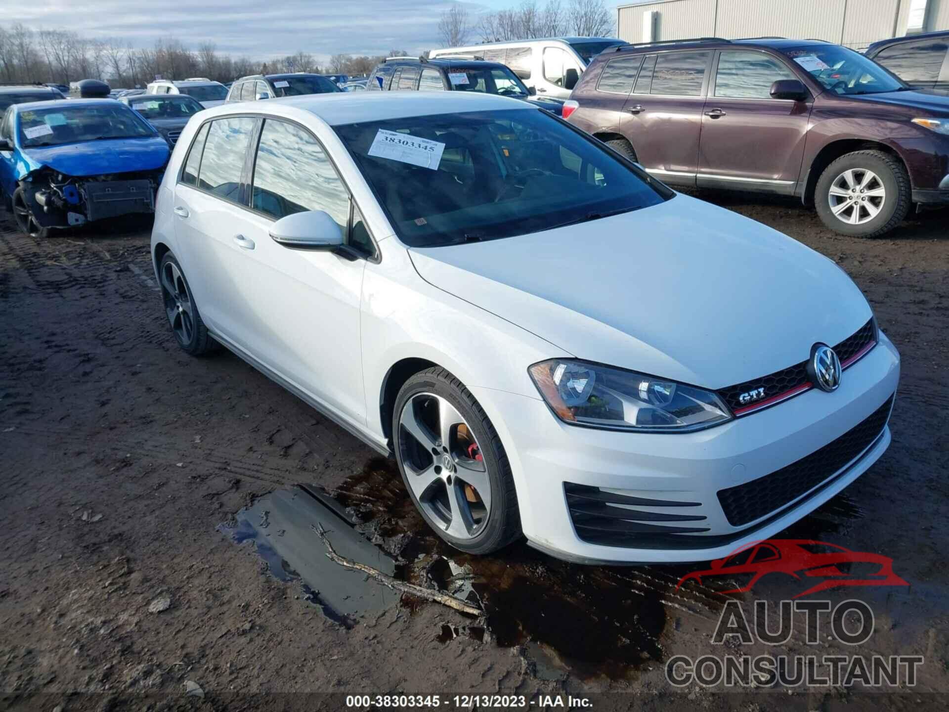 VOLKSWAGEN GOLF GTI 2017 - 3VW4T7AU2HM076411