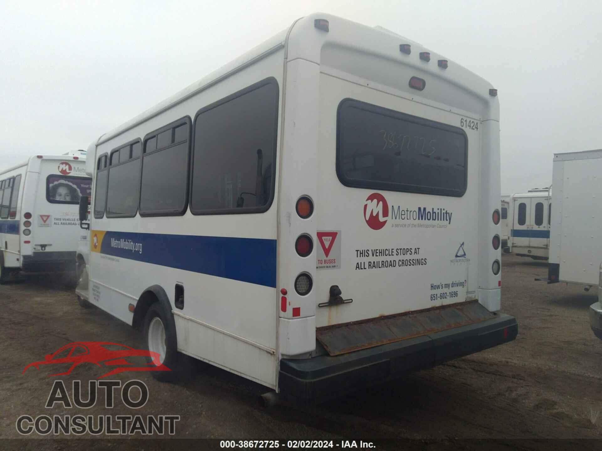 FORD E-450 CUTAWAY 2016 - 1FDFE4FS4GDC32093