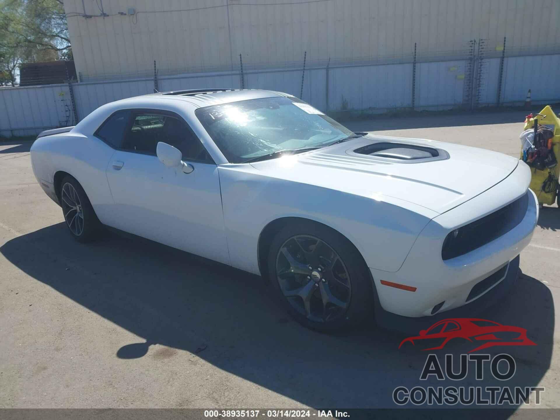 DODGE CHALLENGER 2016 - 2C3CDZFJ8GH300899