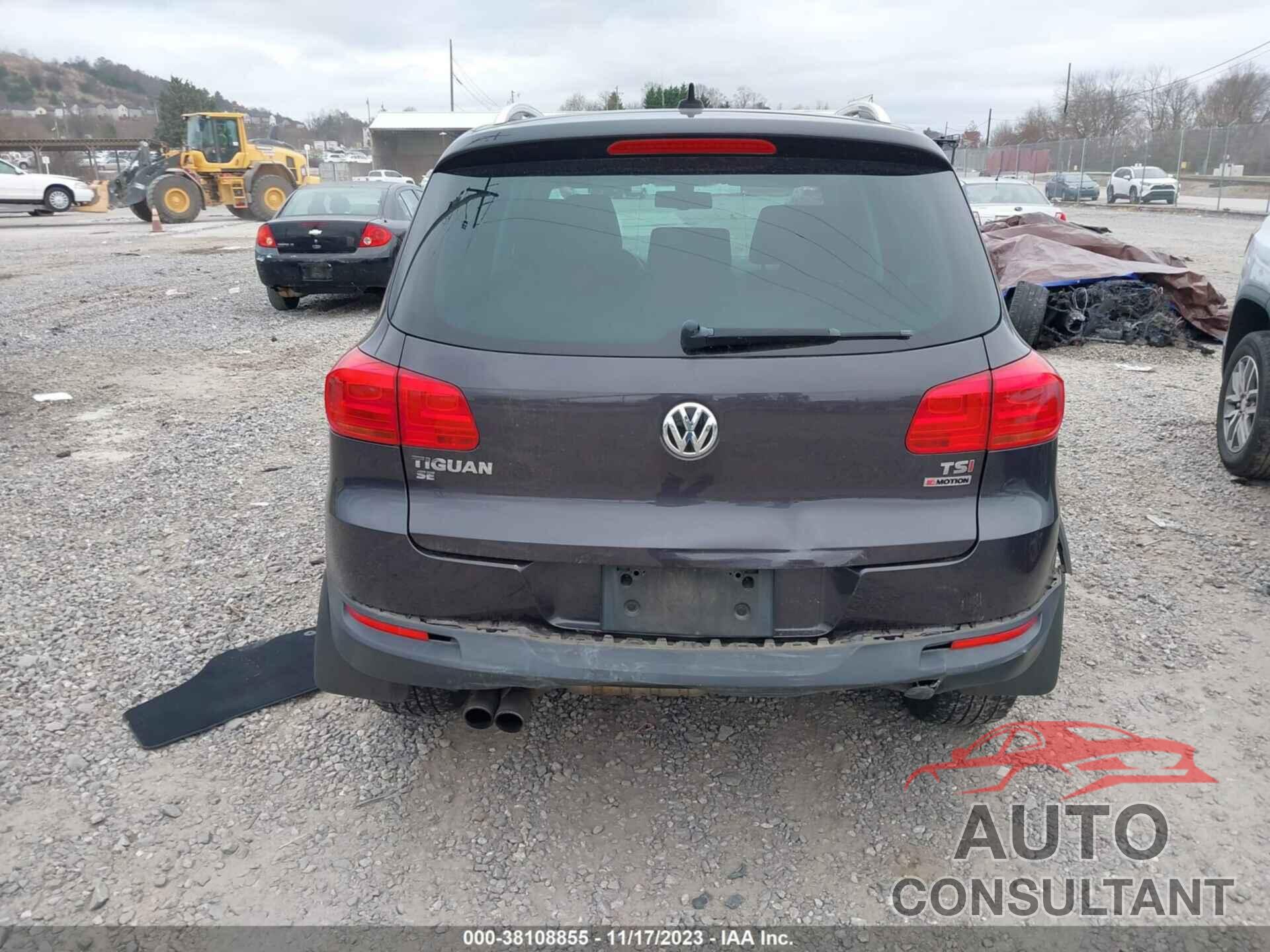 VOLKSWAGEN TIGUAN 2016 - WVGBV7AX7GW607594