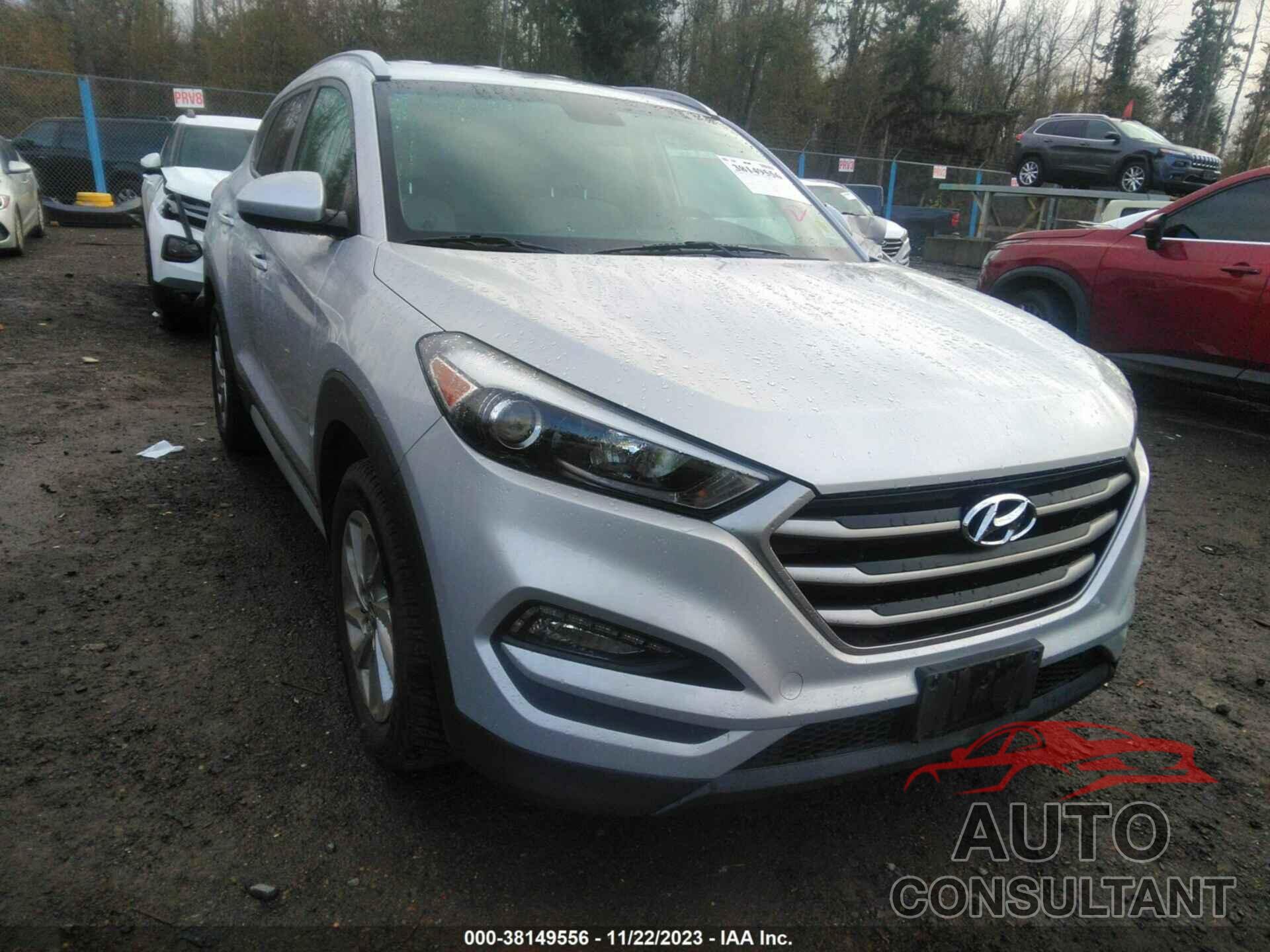 HYUNDAI TUCSON 2017 - KM8J3CA40HU414572