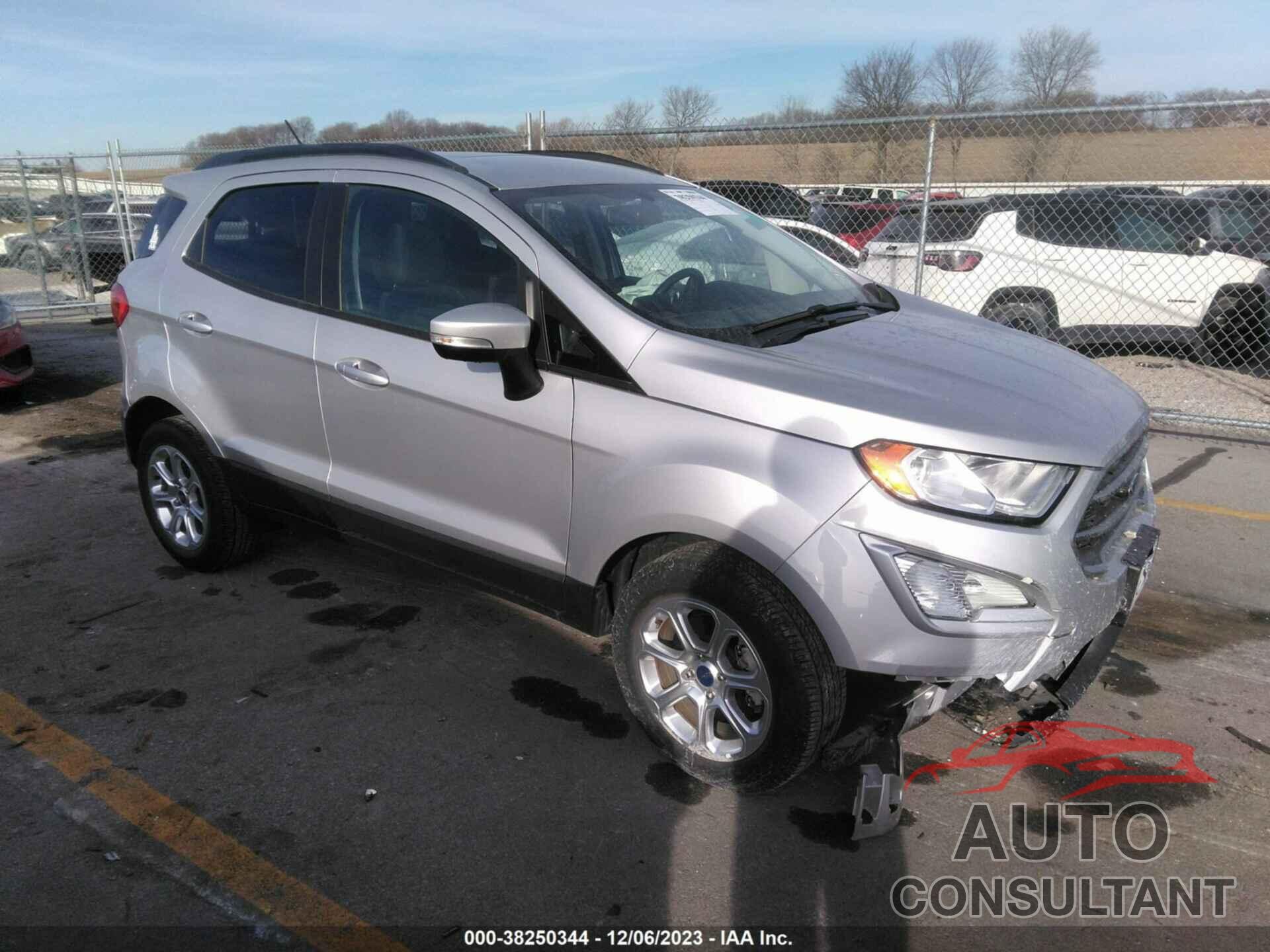 FORD ECOSPORT 2018 - MAJ3P1TE1JC207556