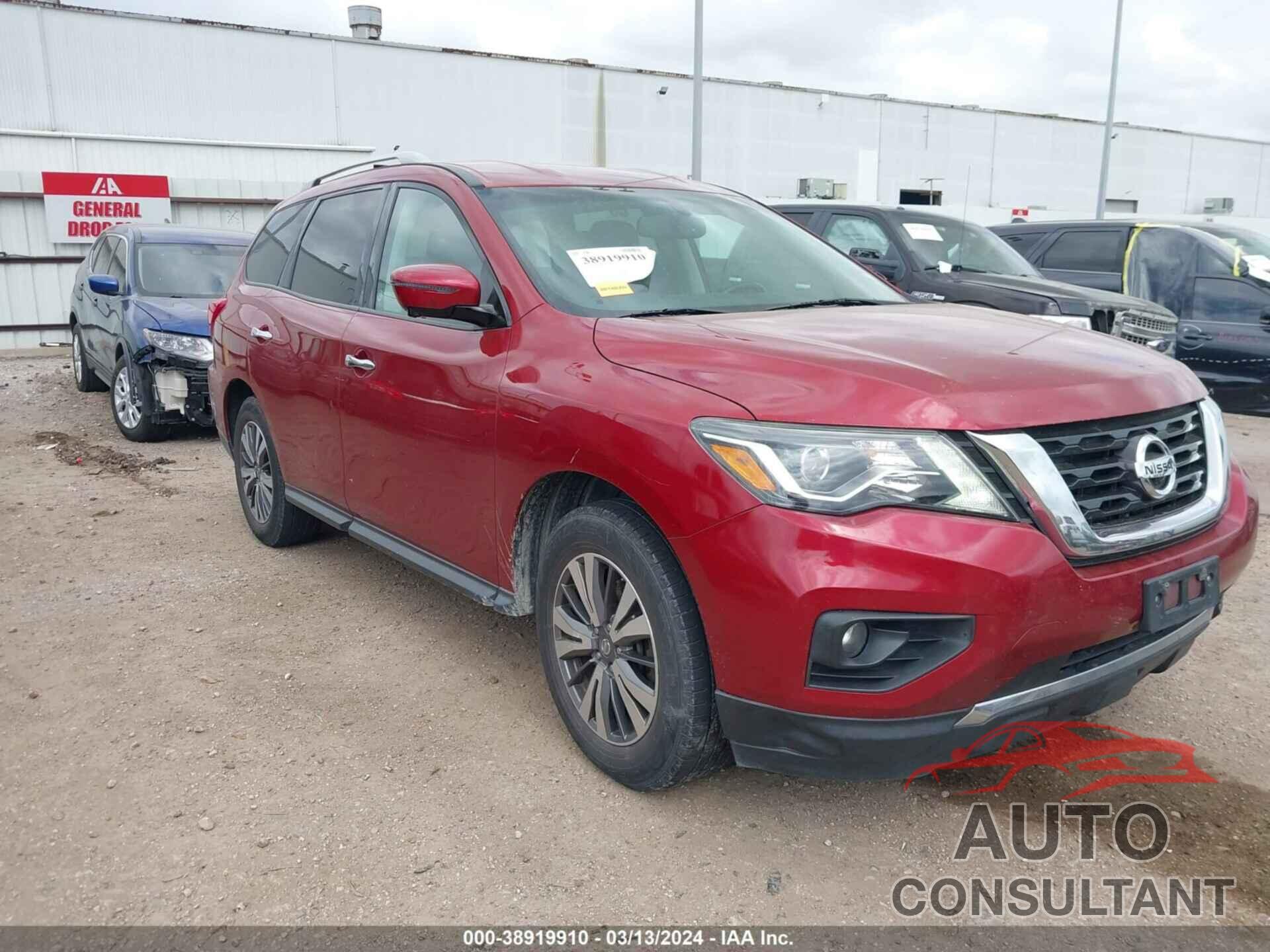 NISSAN PATHFINDER 2017 - 5N1DR2MN1HC624646