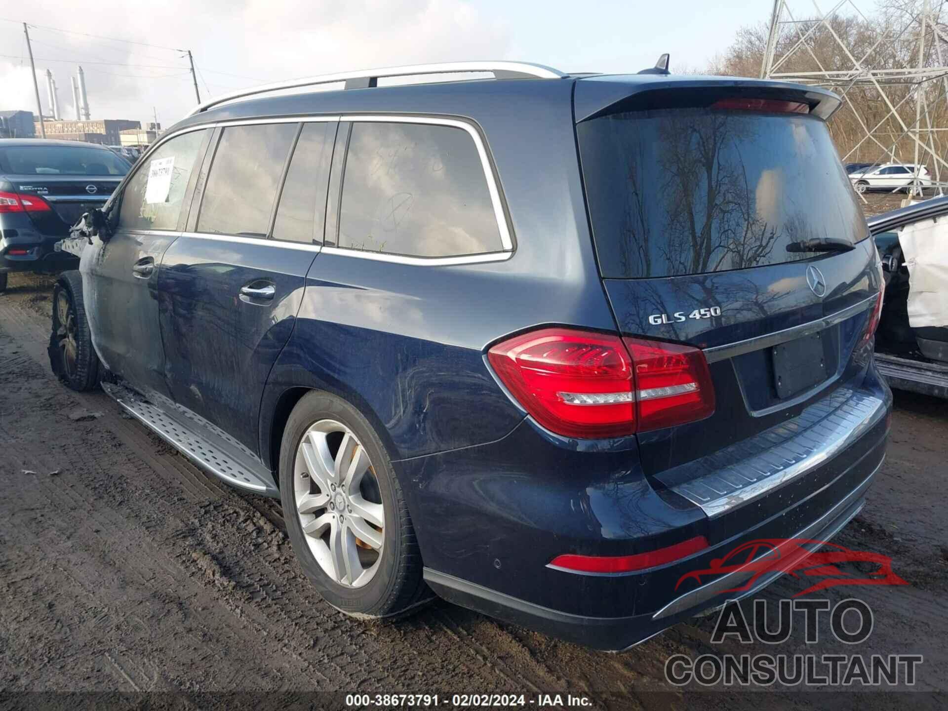 MERCEDES-BENZ GLS 450 2017 - 4JGDF6EE3HA896240