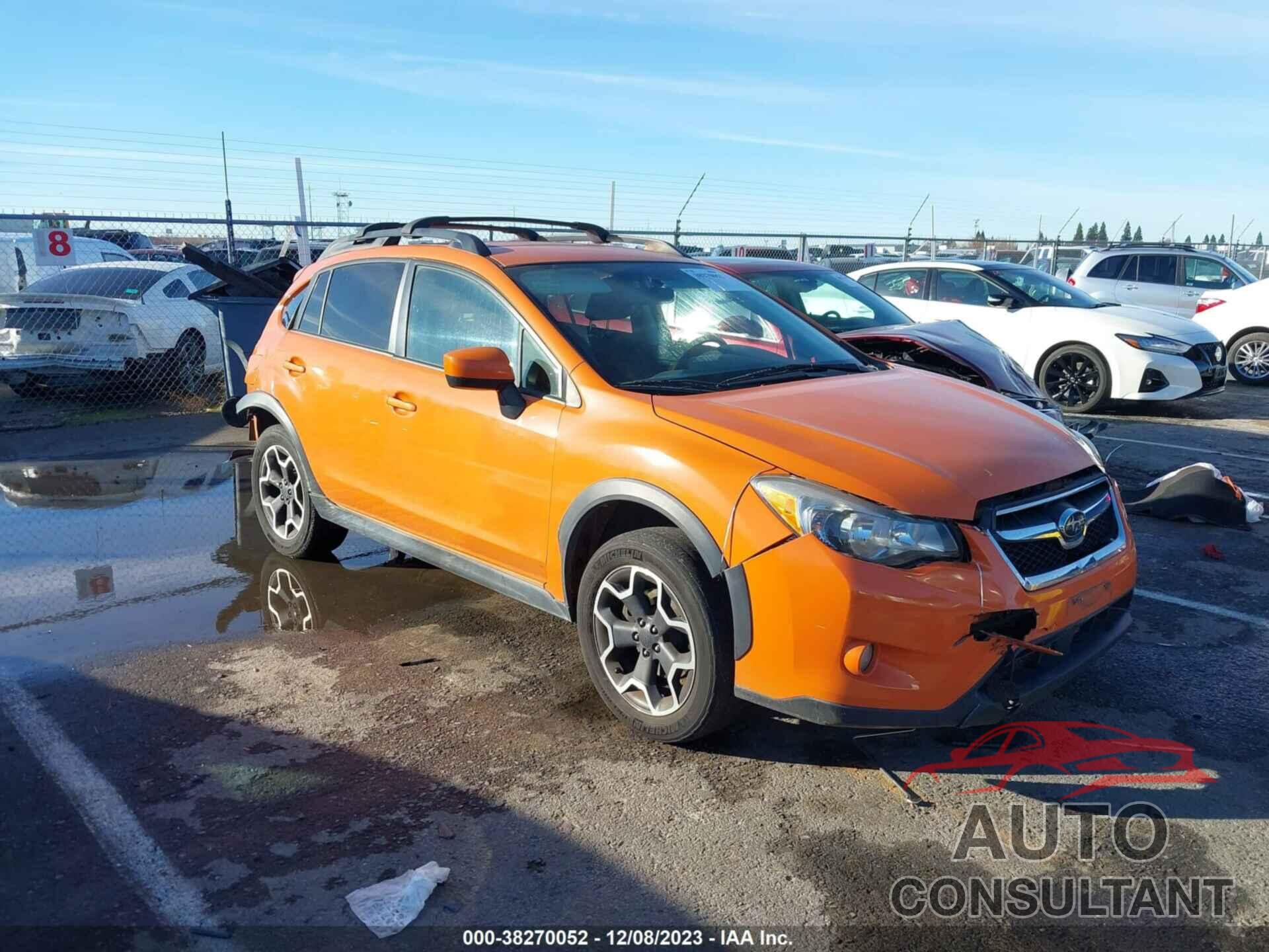 SUBARU XV CROSSTREK 2015 - JF2GPACC2F8273653