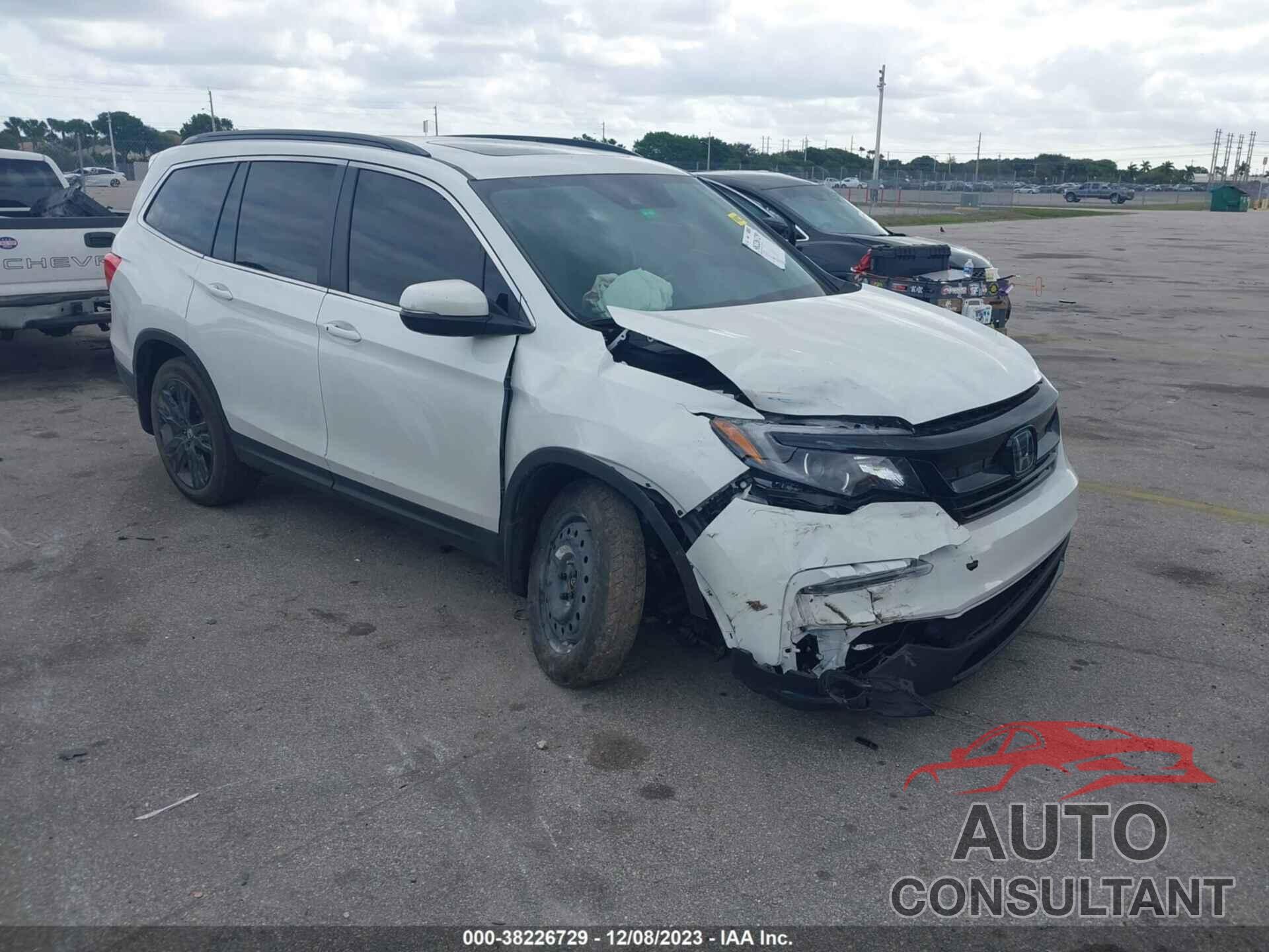 HONDA PILOT 2022 - 5FNYF5H2XNB028904