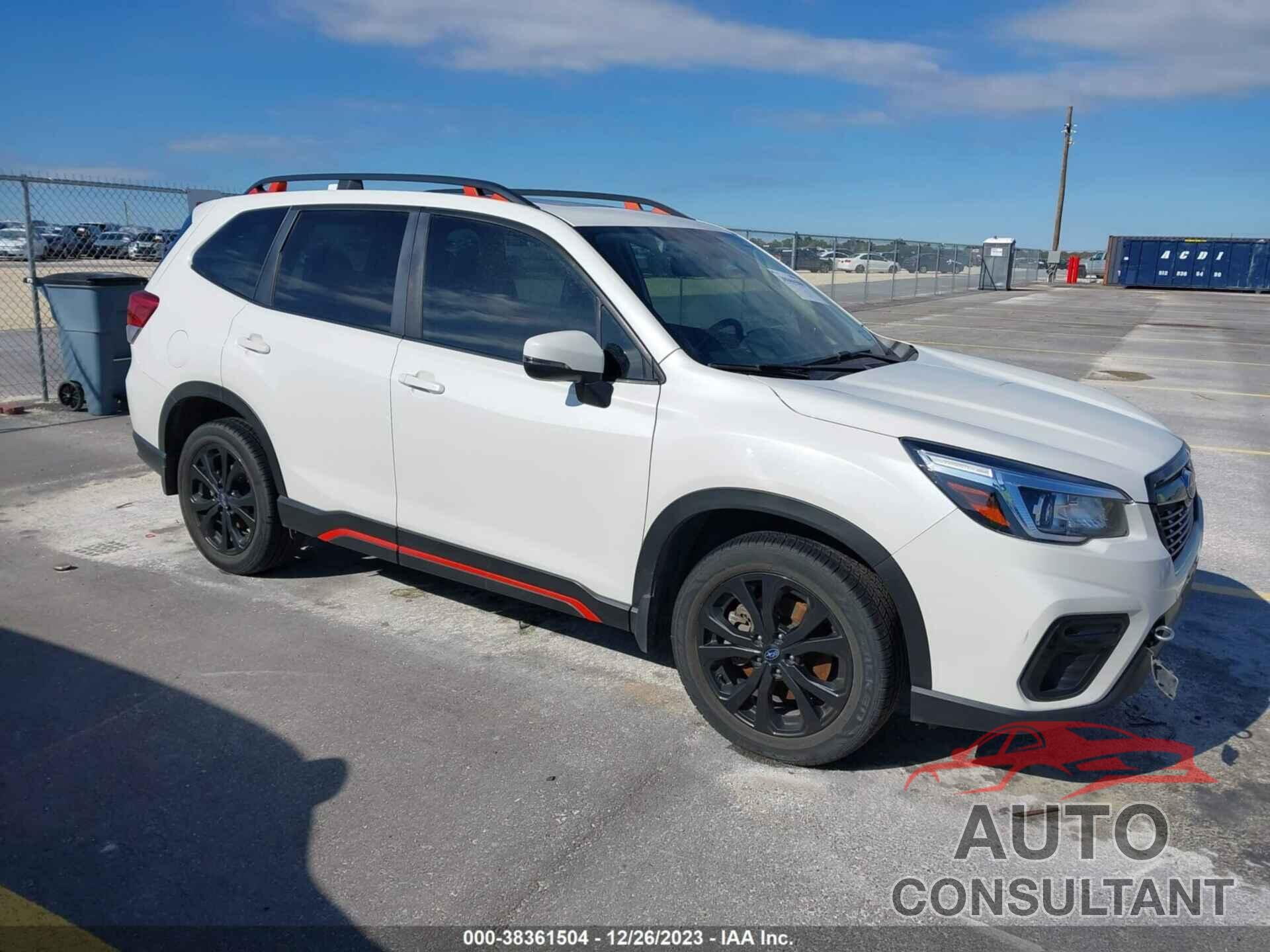 SUBARU FORESTER 2020 - JF2SKARC7LH552110