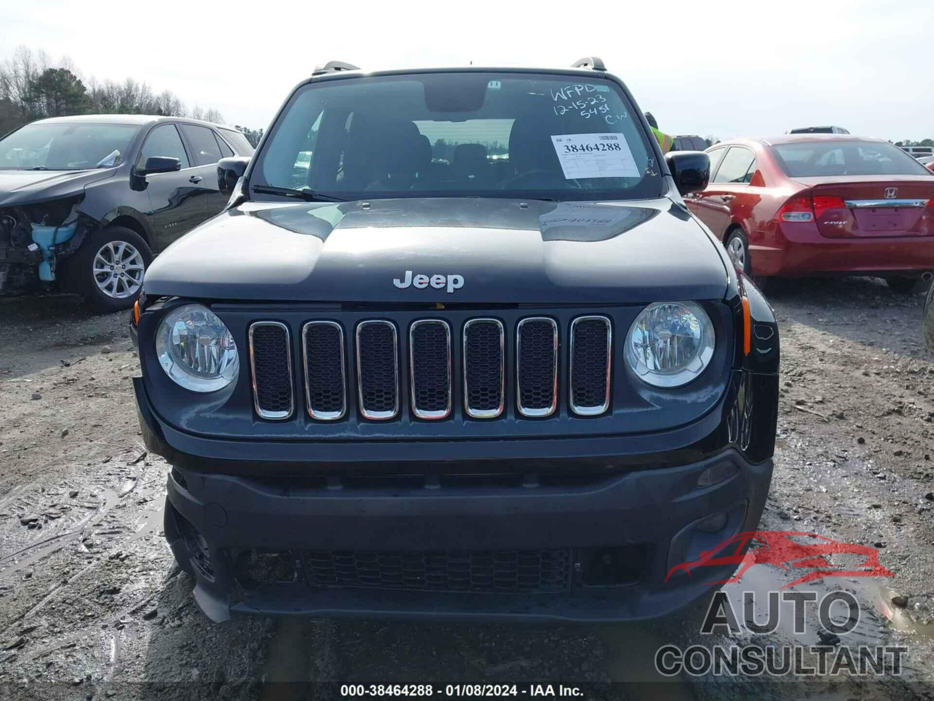 JEEP RENEGADE 2017 - ZACCJBBB6HPF15451