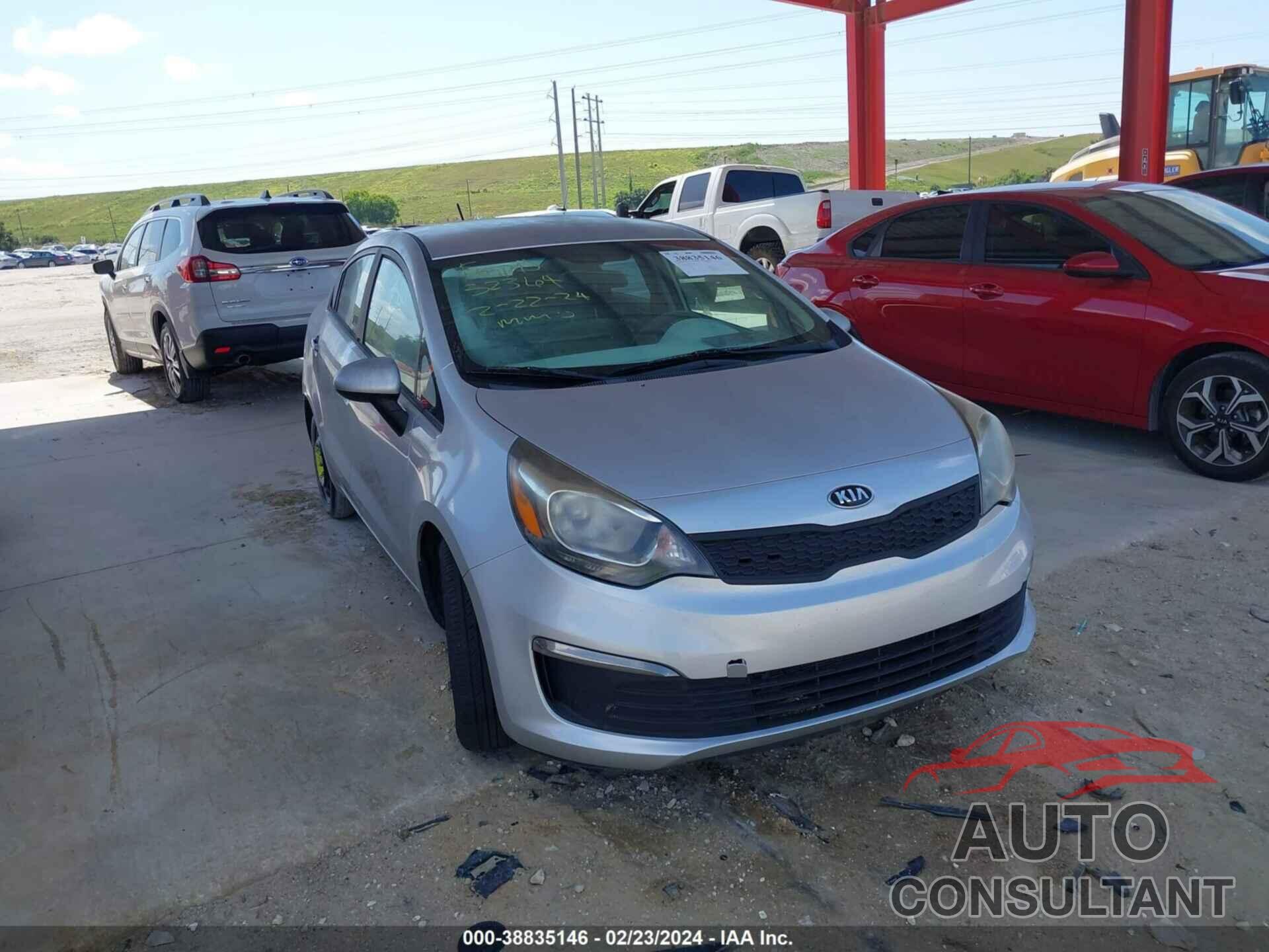 KIA RIO 2016 - KNADM4A32G6548642