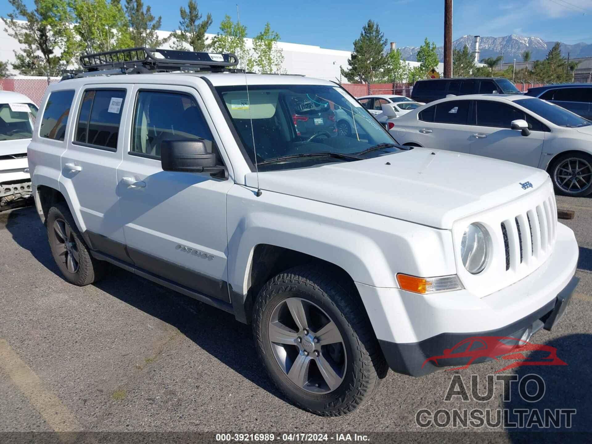 JEEP PATRIOT 2016 - 1C4NJRFB2GD708317