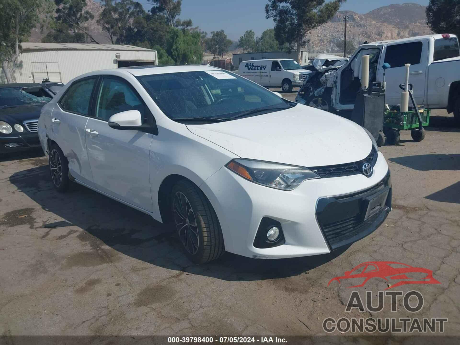 TOYOTA COROLLA 2016 - 5YFBURHEXGP561887