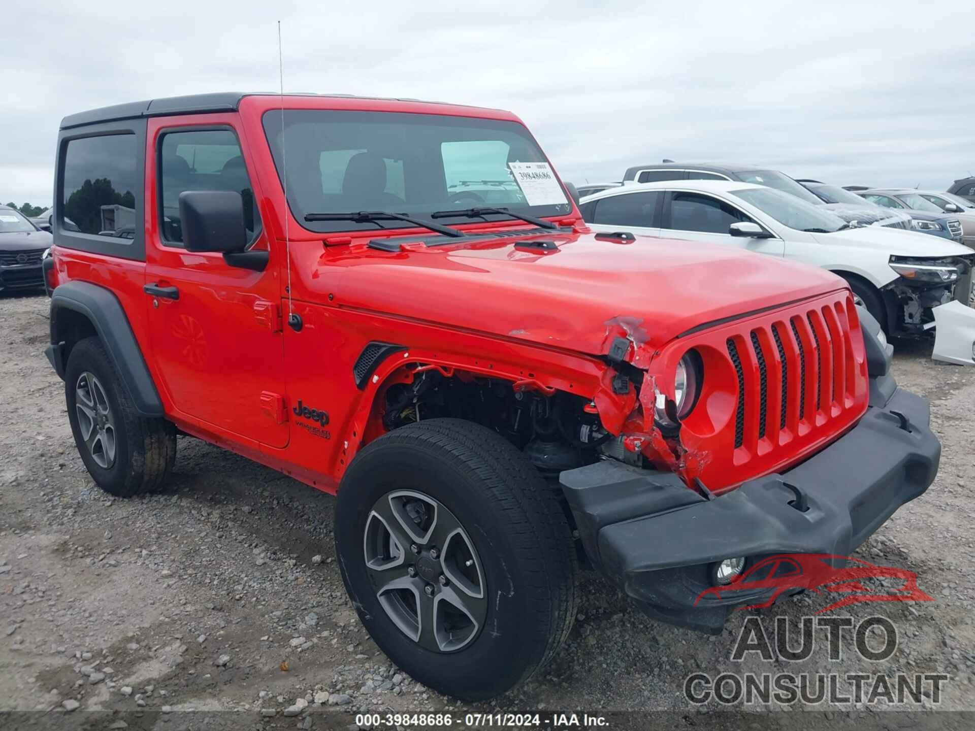 JEEP WRANGLER 2021 - 1C4GJXAN1MW804180